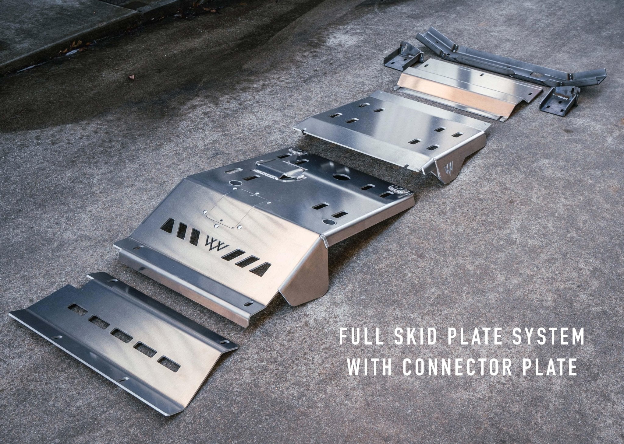 Toyota Tacoma (2005 - 2023) Full Aluminum Skid Plate System - TEQ Offroad