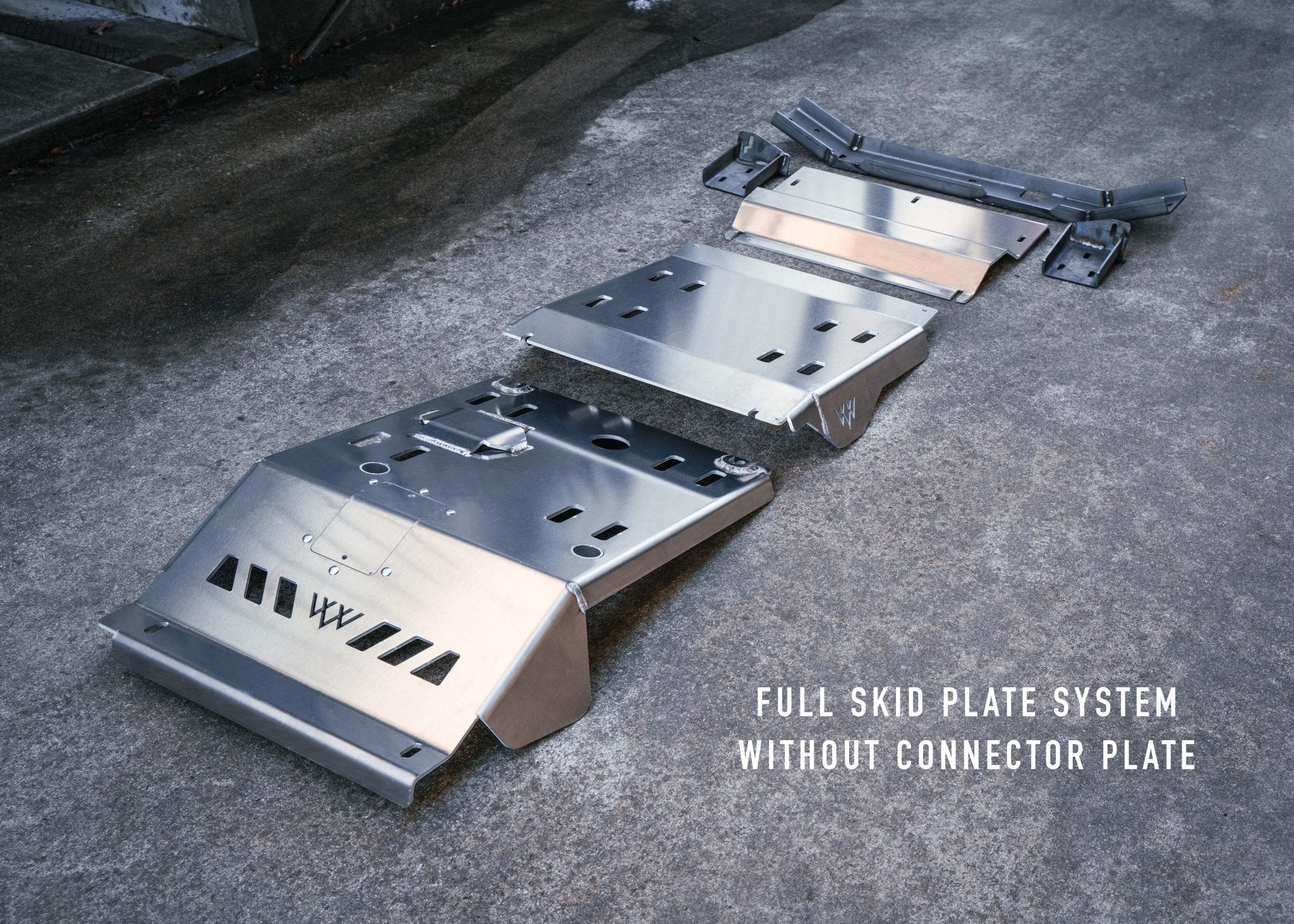 Toyota Tacoma (2005 - 2023) Full Aluminum Skid Plate System - TEQ Offroad