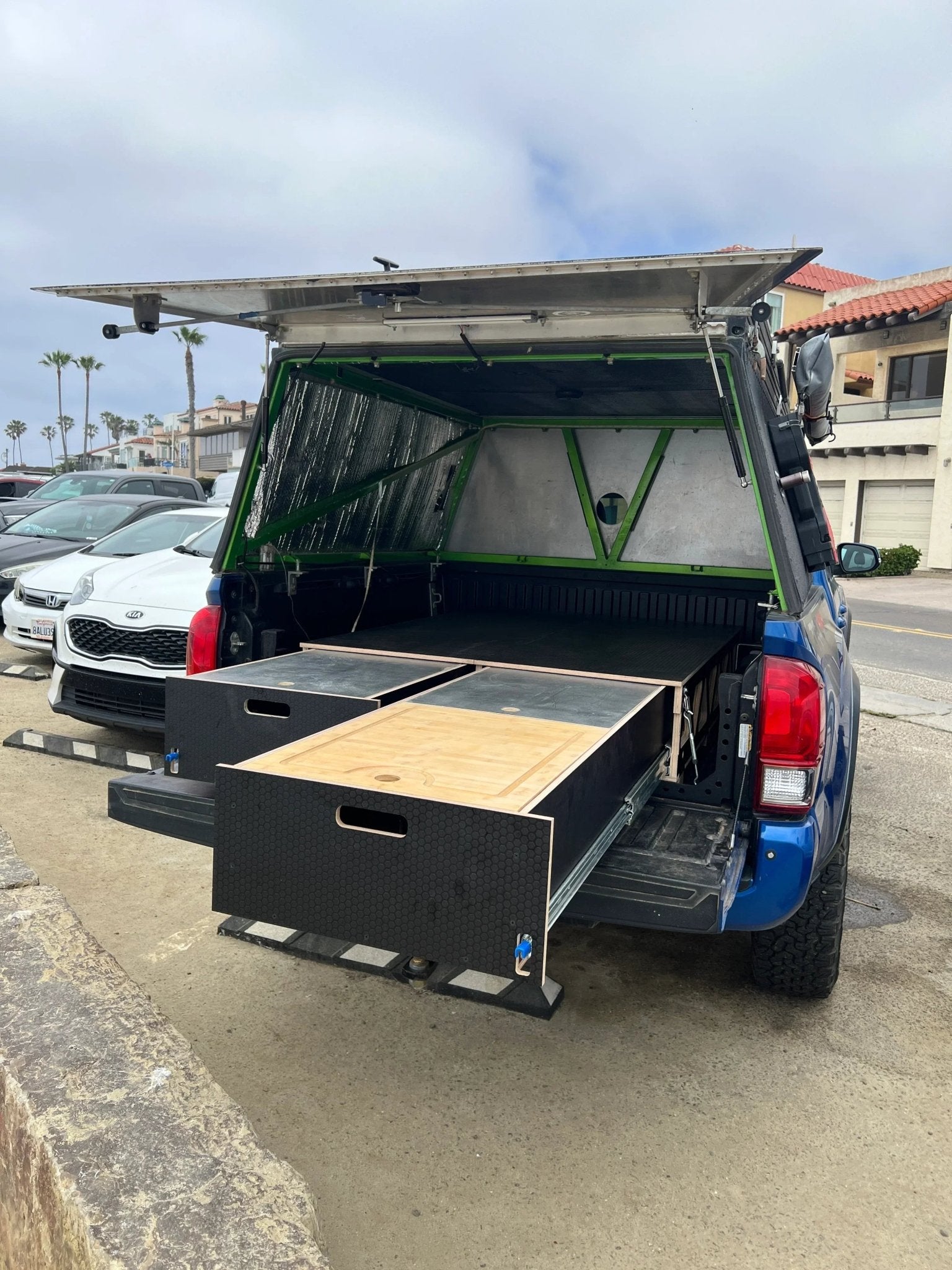 Toyota Tacoma 2nd Gen - 3rd Gen Dual Drawer Storage PreCut Kit - 2 options - TEQ Offroad