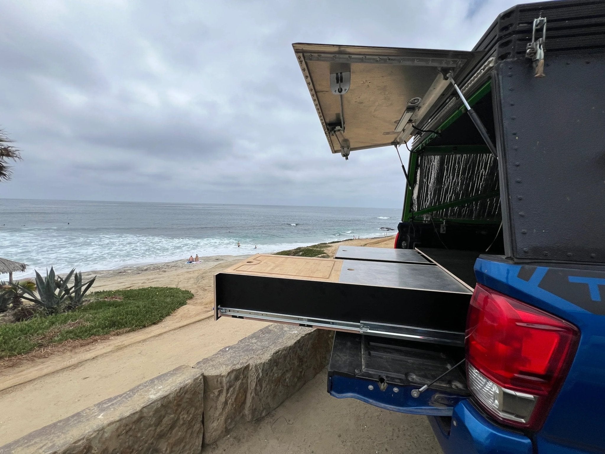 Toyota Tacoma 2nd Gen - 3rd Gen Dual Drawer Storage PreCut Kit - 2 options - TEQ Offroad
