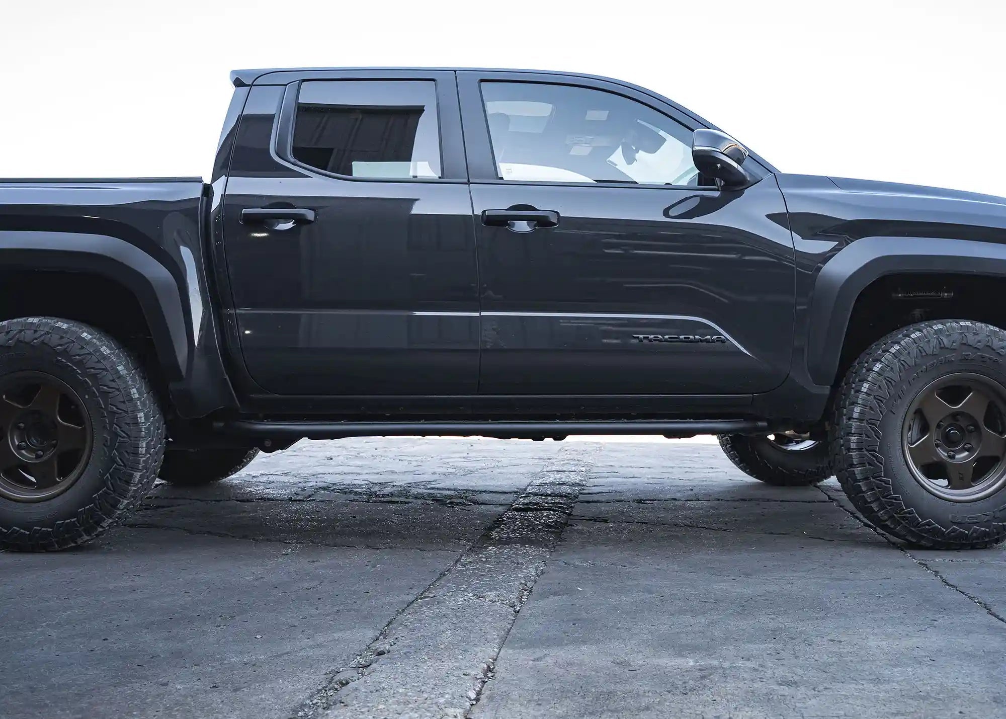 Toyota Tacoma Rock Sliders 4th Gen (2024 - 2026) - TEQ Offroad