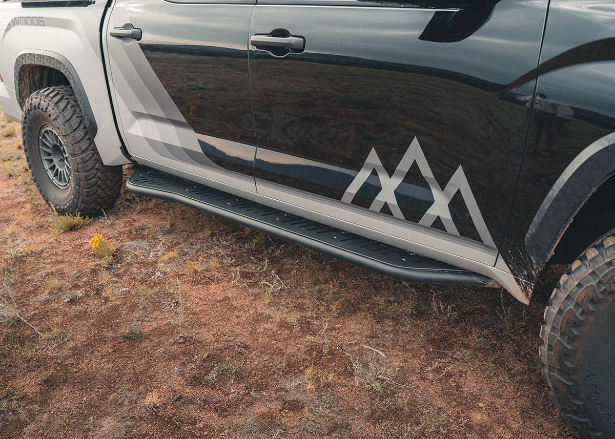 Toyota Tundra Rock Sliders 3rd Gen (2022 - 2025) - TEQ Offroad