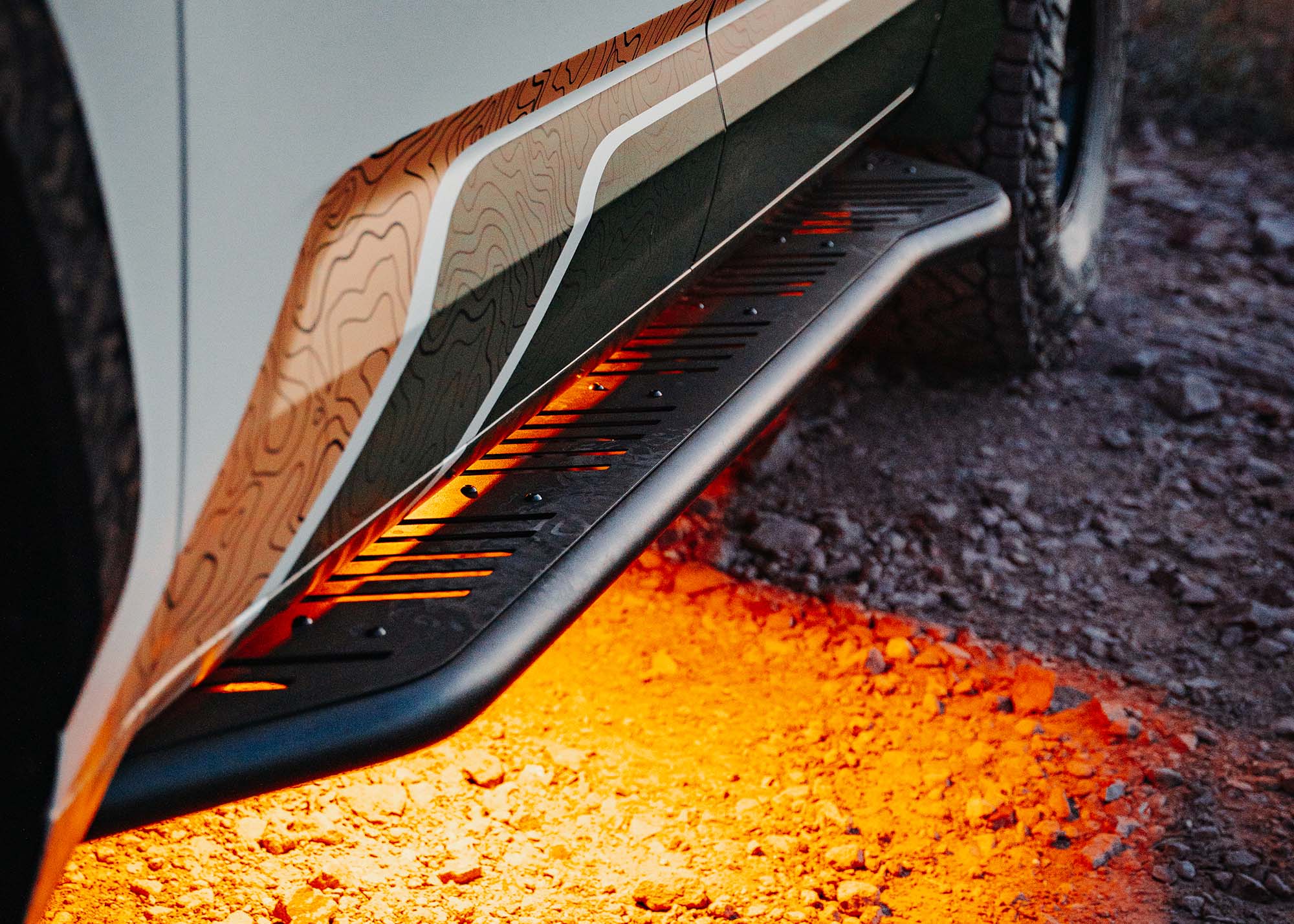 Toyota Tundra Rock Sliders 3rd Gen (2022 - 2025) - TEQ Offroad