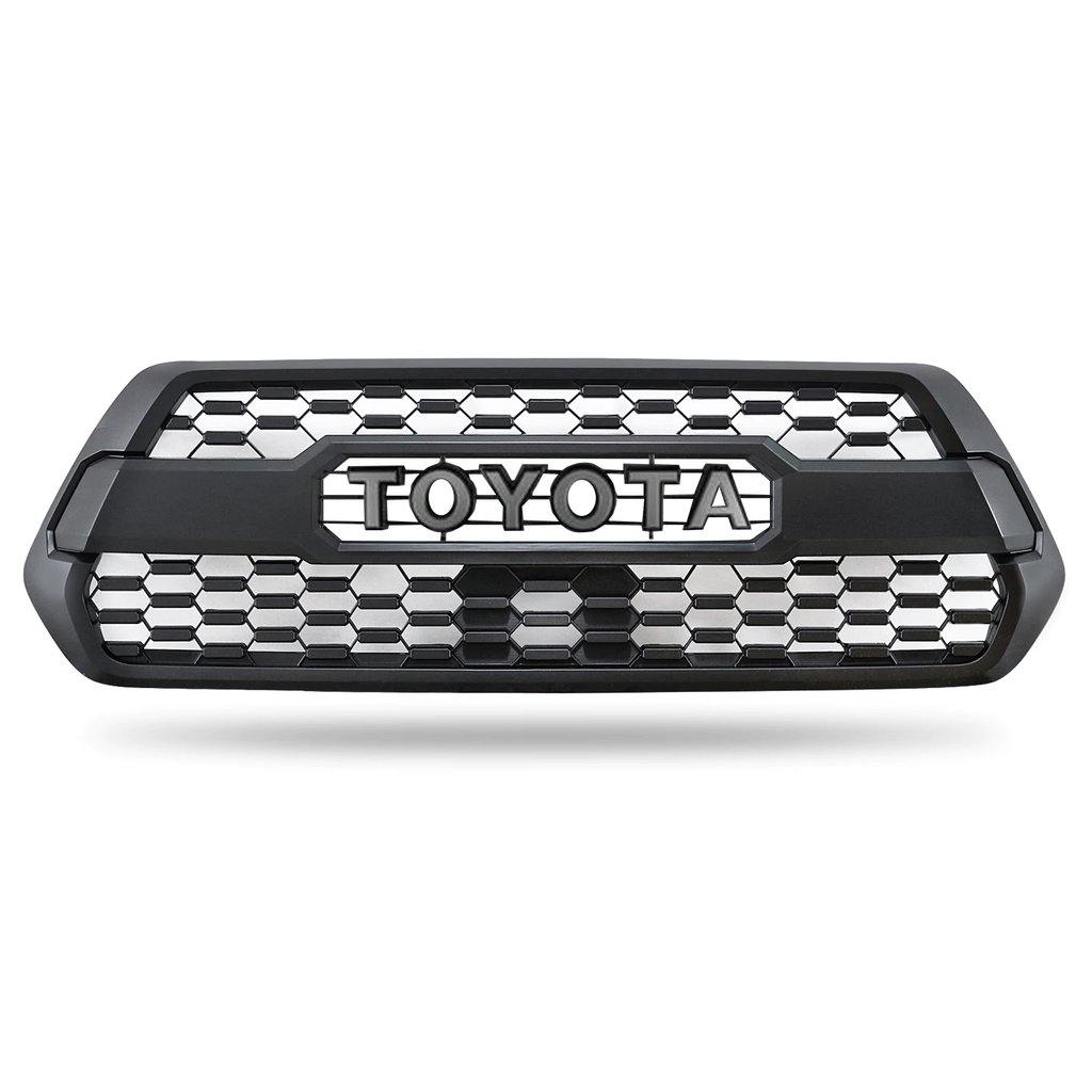 TRD Pro Grille for 2016 - 2023 3rd Gen Toyota Tacoma - TEQ Offroad