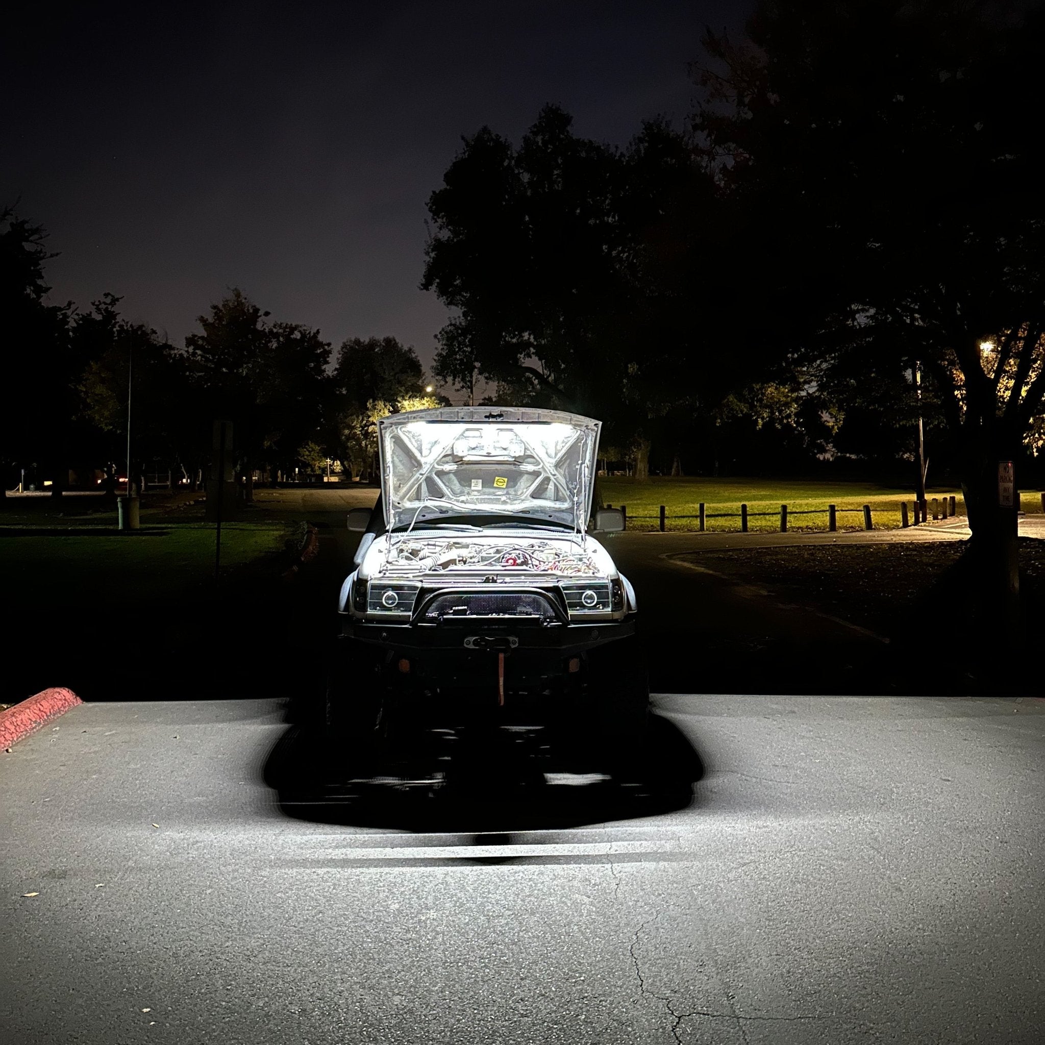 Under Hood LED Light Kit for ALL MAKES and Toyotas (4Runners, Tacomas, Sequoias, Tundras, LC, FJ, GX) - TEQ Offroad