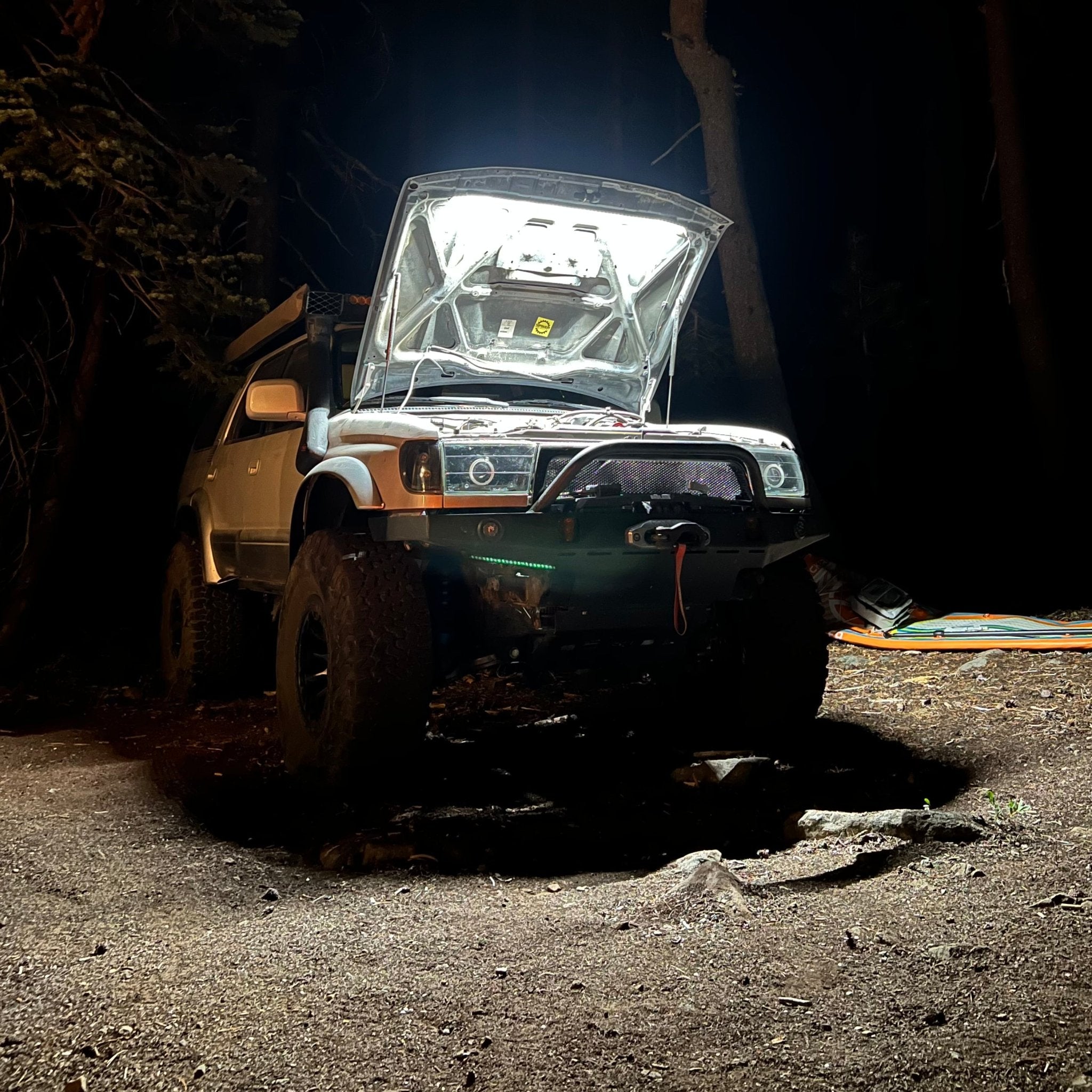 Under Hood LED Light Kit for ALL MAKES and Toyotas (4Runners, Tacomas, Sequoias, Tundras, LC, FJ, GX) - TEQ Offroad