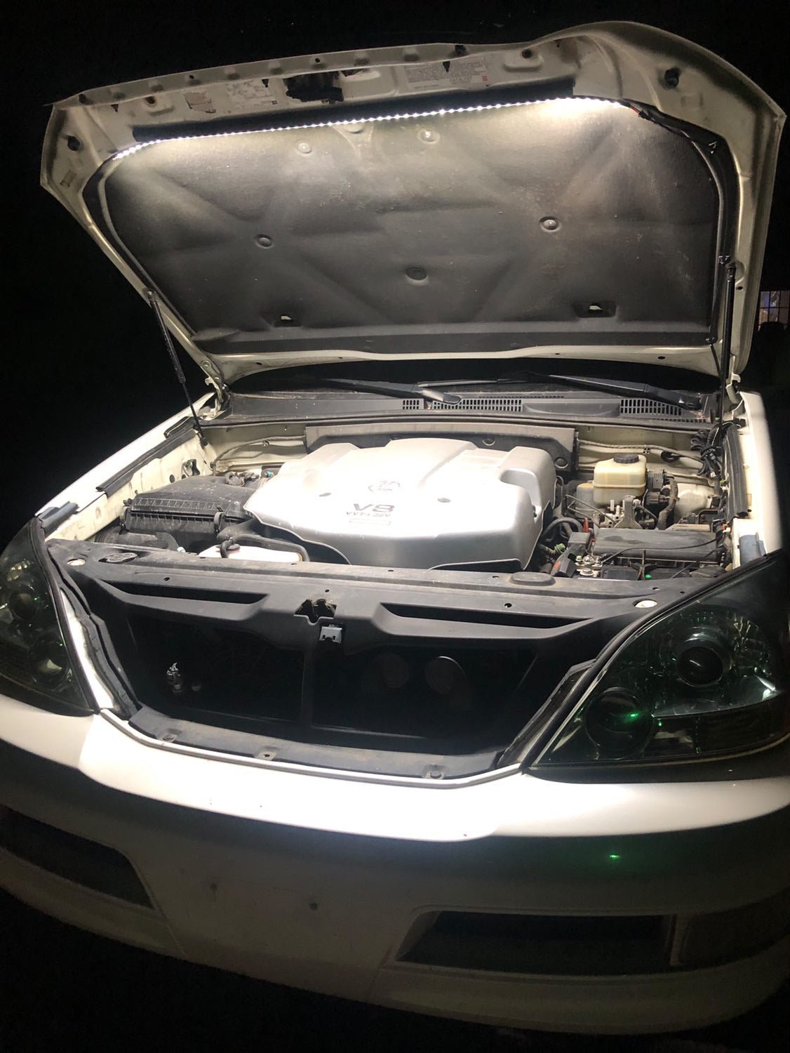 Under Hood LED Light Kit for ALL MAKES and Toyotas (4Runners, Tacomas, Sequoias, Tundras, LC, FJ, GX) - TEQ Offroad