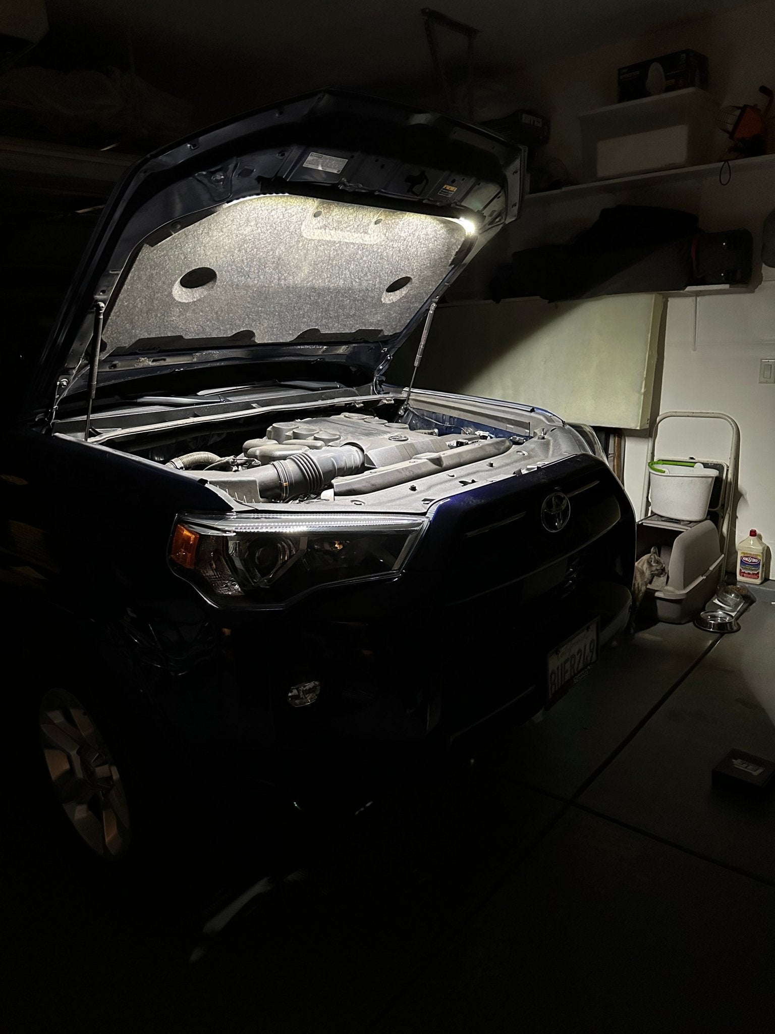 Under Hood LED Light Kit for ALL MAKES and Toyotas (4Runners, Tacomas, Sequoias, Tundras, LC, FJ, GX) - TEQ Offroad
