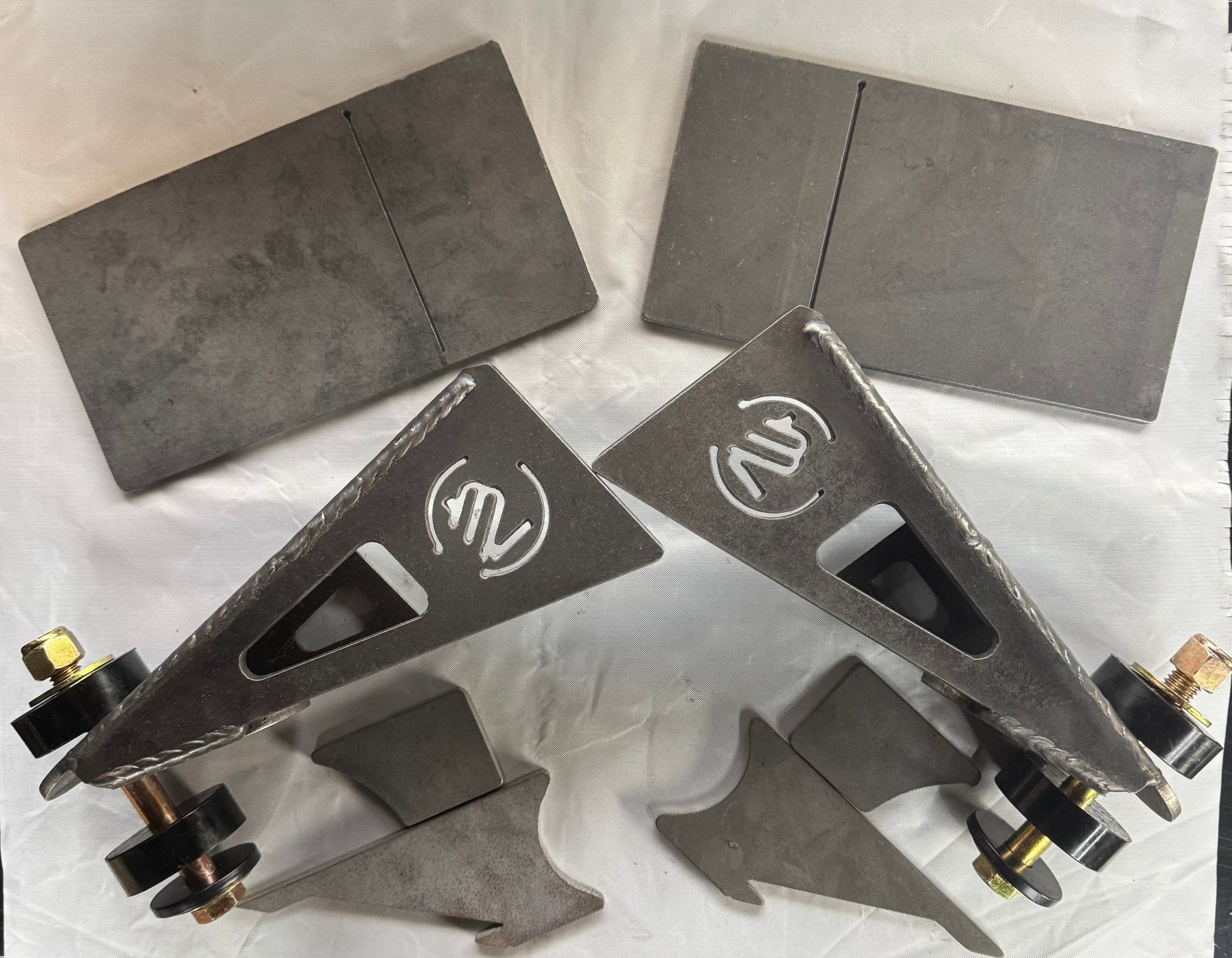 05+ Tacoma GX/4Runner Body mount relocation Brackets Gen (IN STOCK) - TEQ Offroad