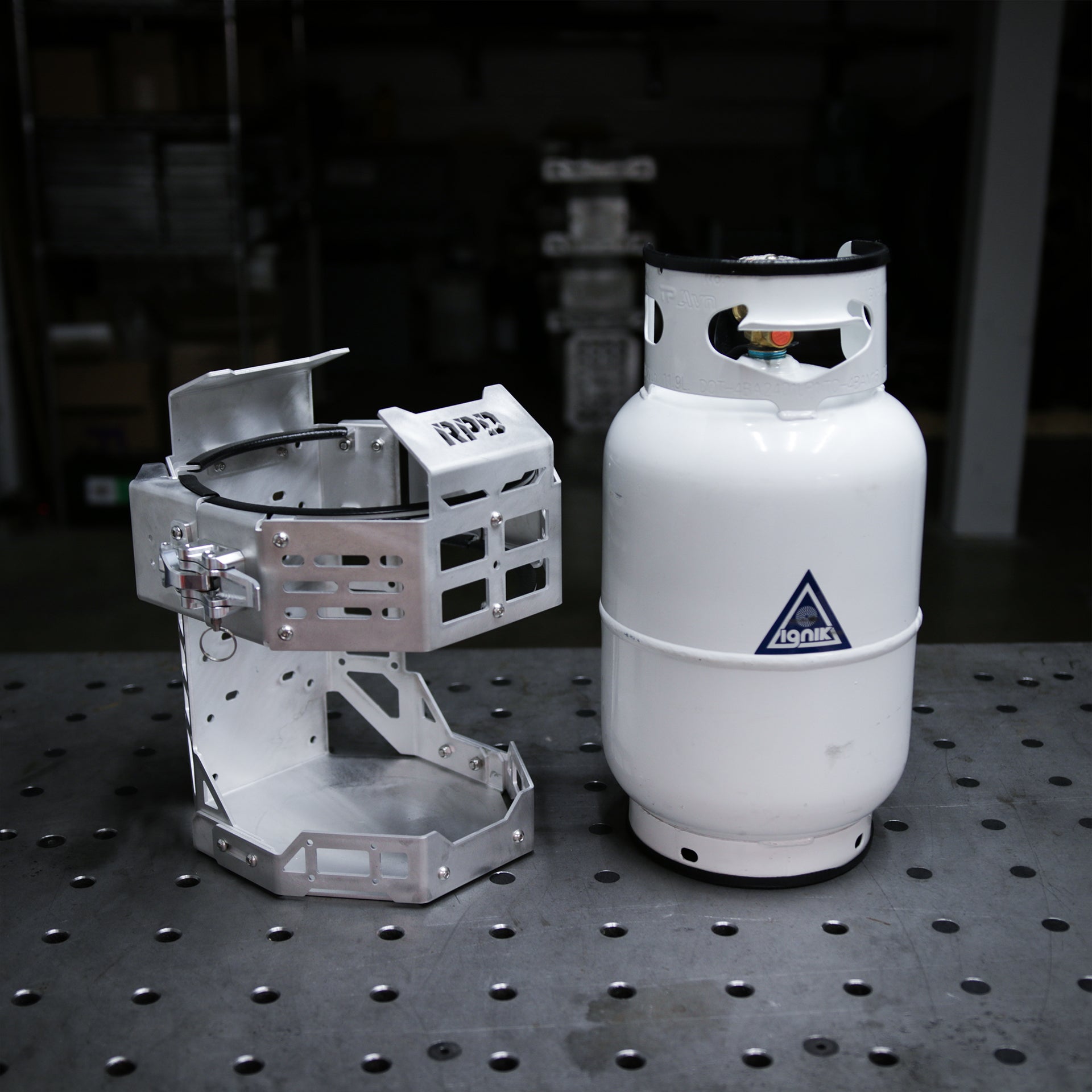 10LB Propane Tank Mount for Outdoor Adventures - TEQ Offroad