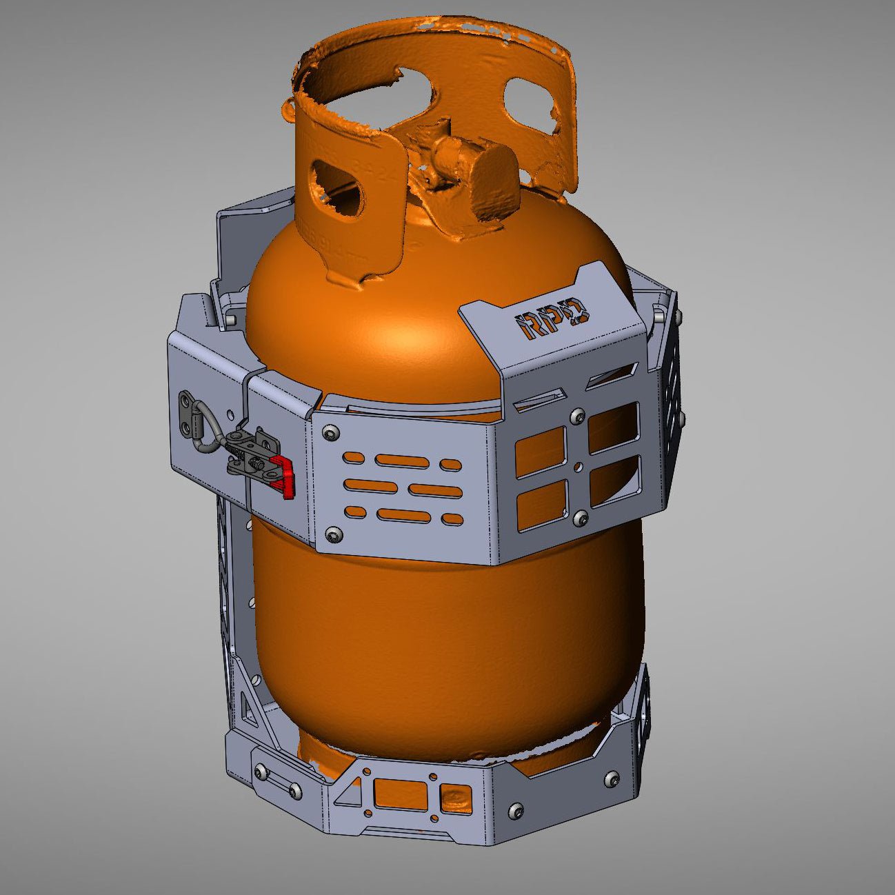 10LB Propane Tank Mount for Outdoor Adventures - TEQ Offroad