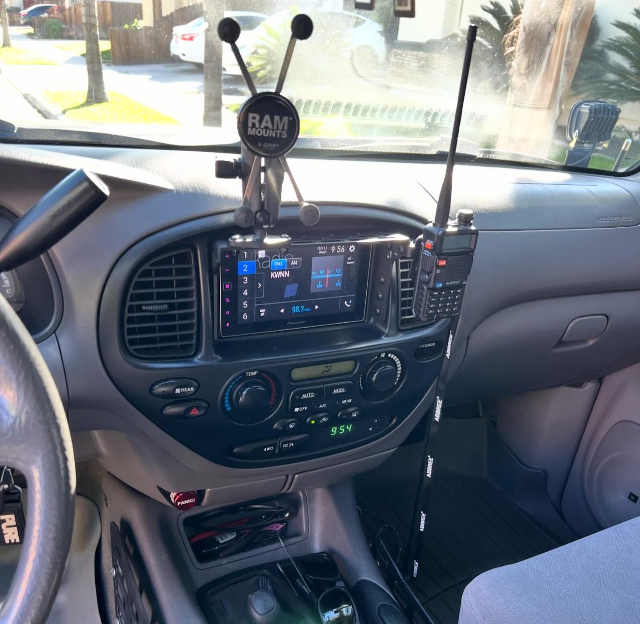 1st Gen Tundra (00 - 06) Center Console Dash Modular Accessory Mount (MAM) - TEQ Offroad