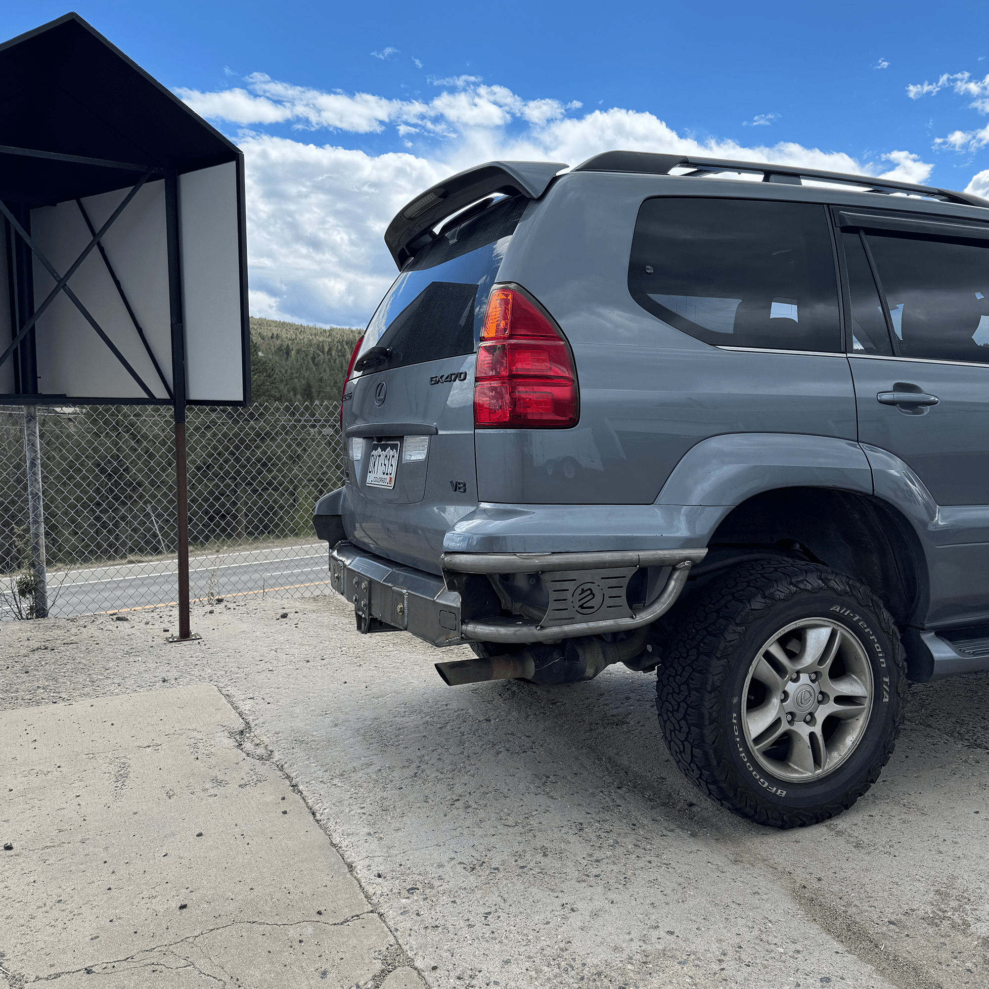 2003 - 2009 / Lexus GX470 / Rear Bumper - TEQ Offroad