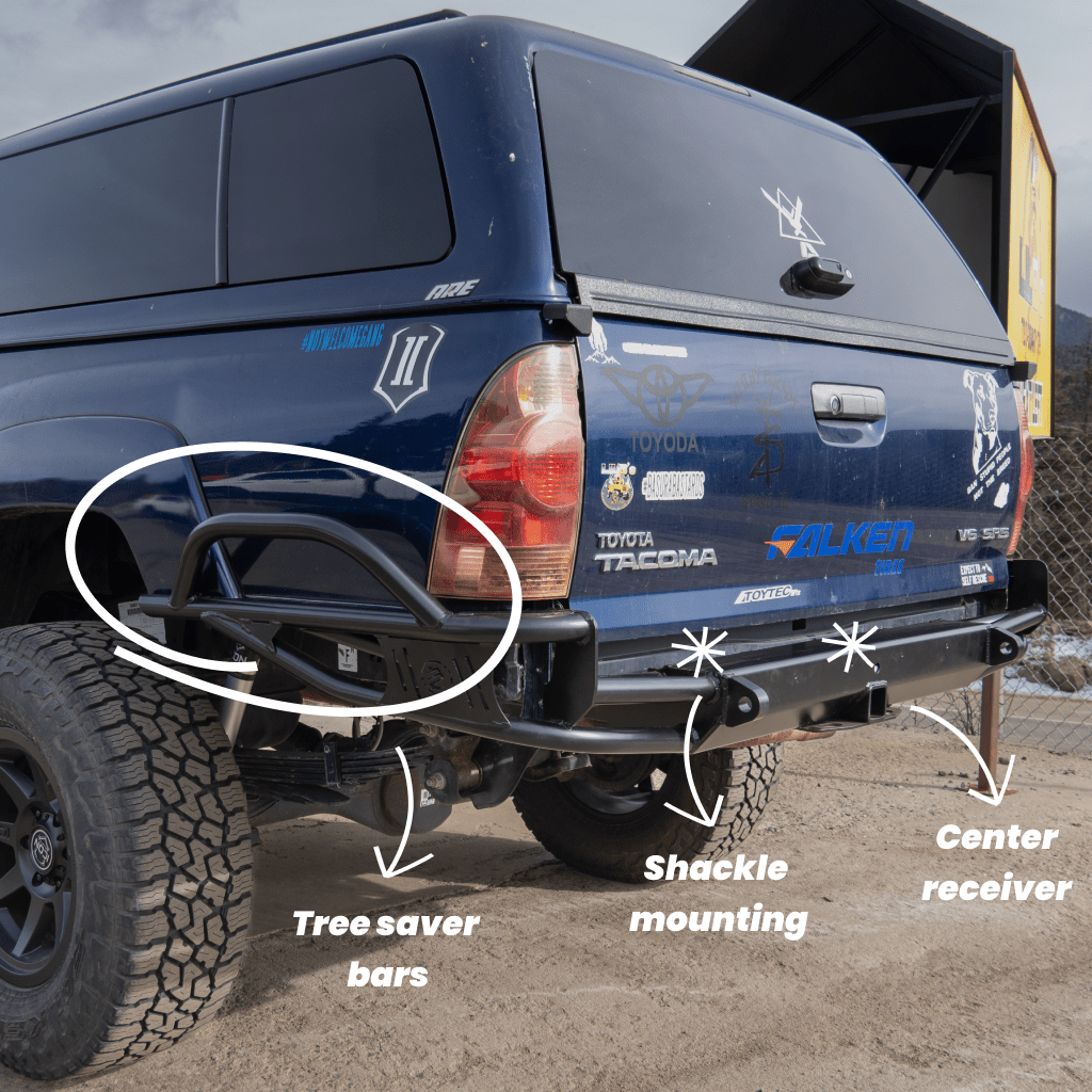 2005 - 2015 / 2nd Gen / Tacoma Rear Bumper - TEQ Offroad
