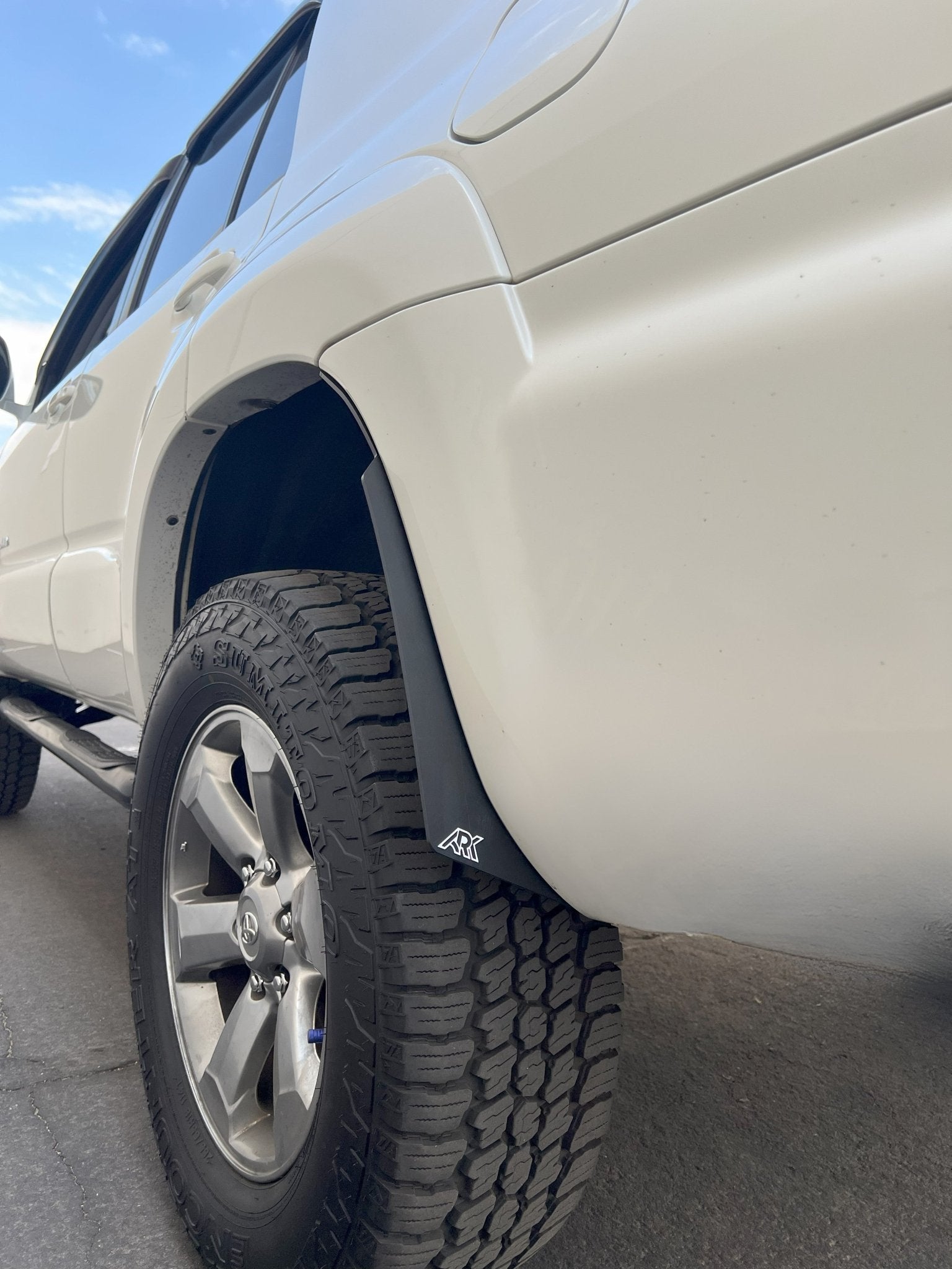 2006 - 2009 Toyota 4Runner Micro Flare Mud Flap Deletes - TEQ Offroad