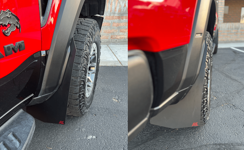 2009 - 2024 Dodge RAM TRX Mud Flaps - TEQ Offroad