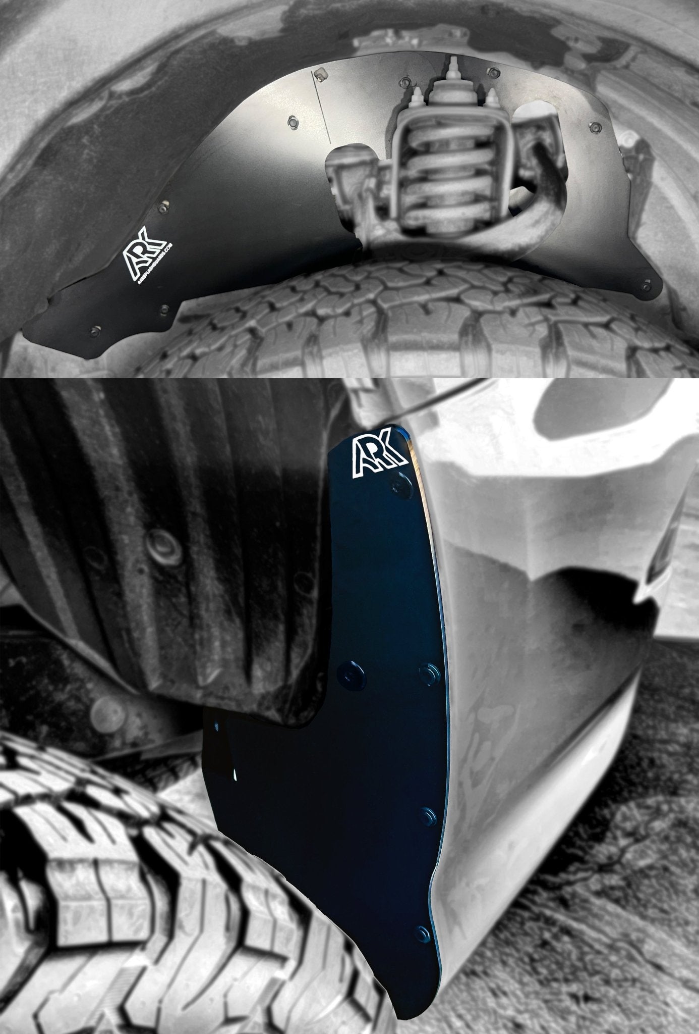 2010 - 2024 Lexus GX 460 TriXpoly Splash Guards & Micro Deletes - TEQ Offroad