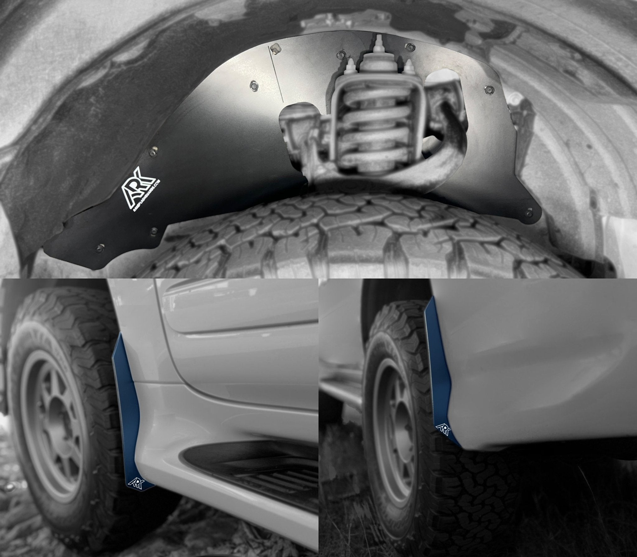 2010 - 2024 Lexus GX 460 TriXpoly Splash Guards & Micro Deletes - TEQ Offroad