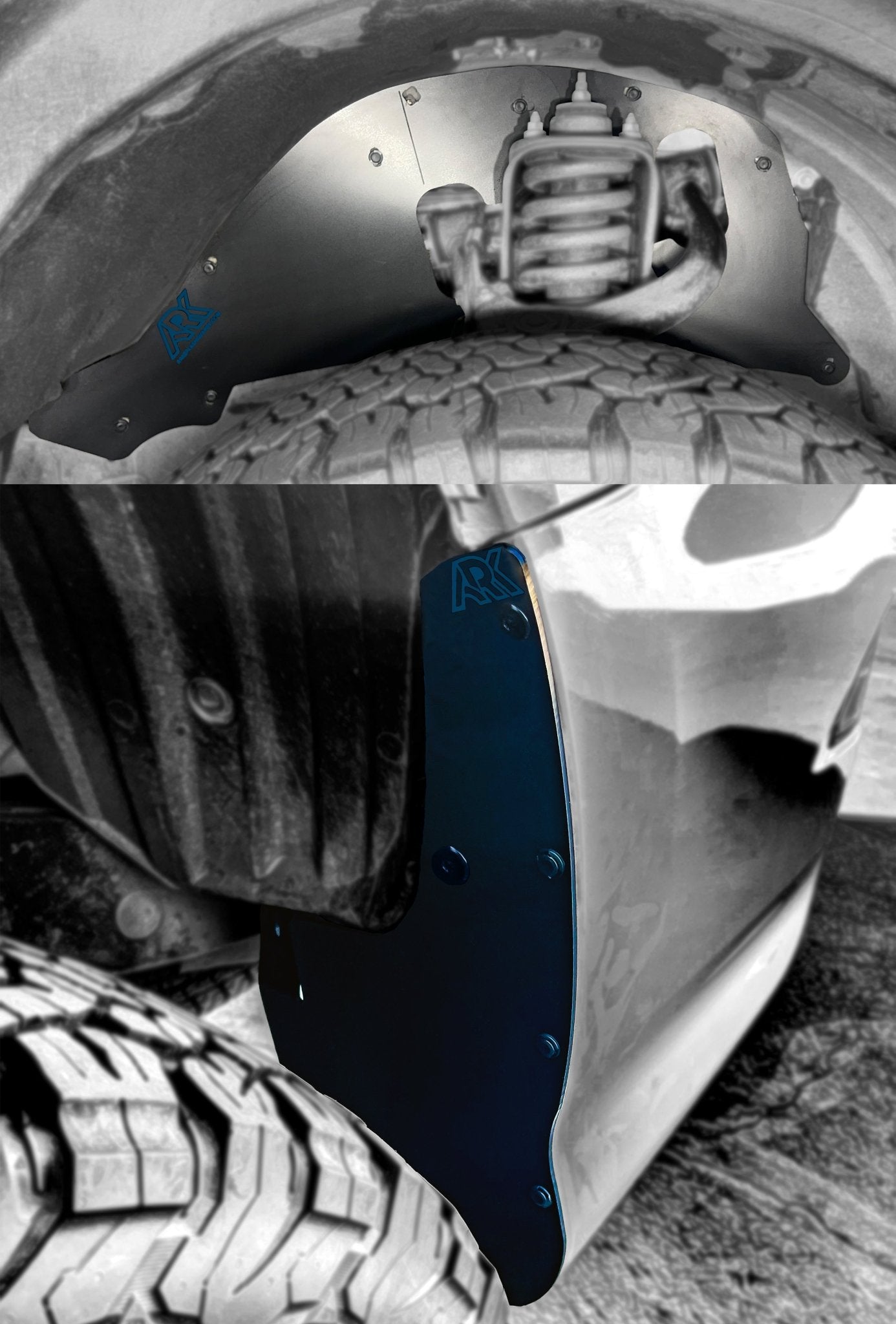 2010 - 2024 Lexus GX 460 TriXpoly Splash Guards & Micro Deletes - TEQ Offroad