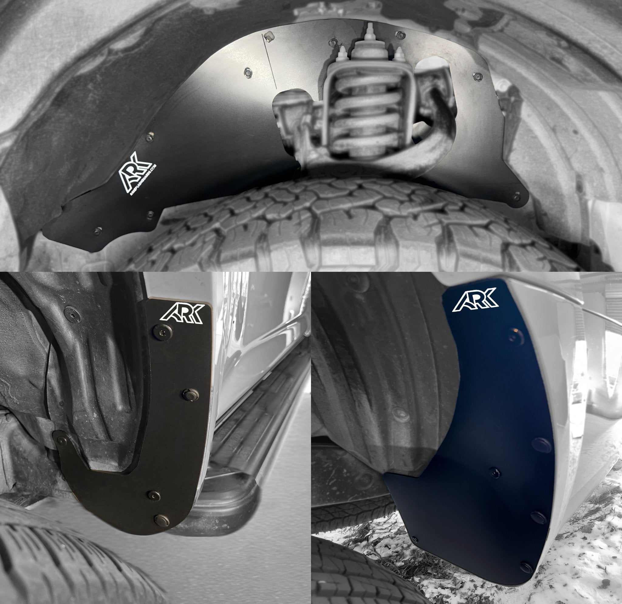 2010 - 2024 Toyota 4Runner TriXpoly Splash Guards, Mud Flap & Micro Deletes - TEQ Offroad