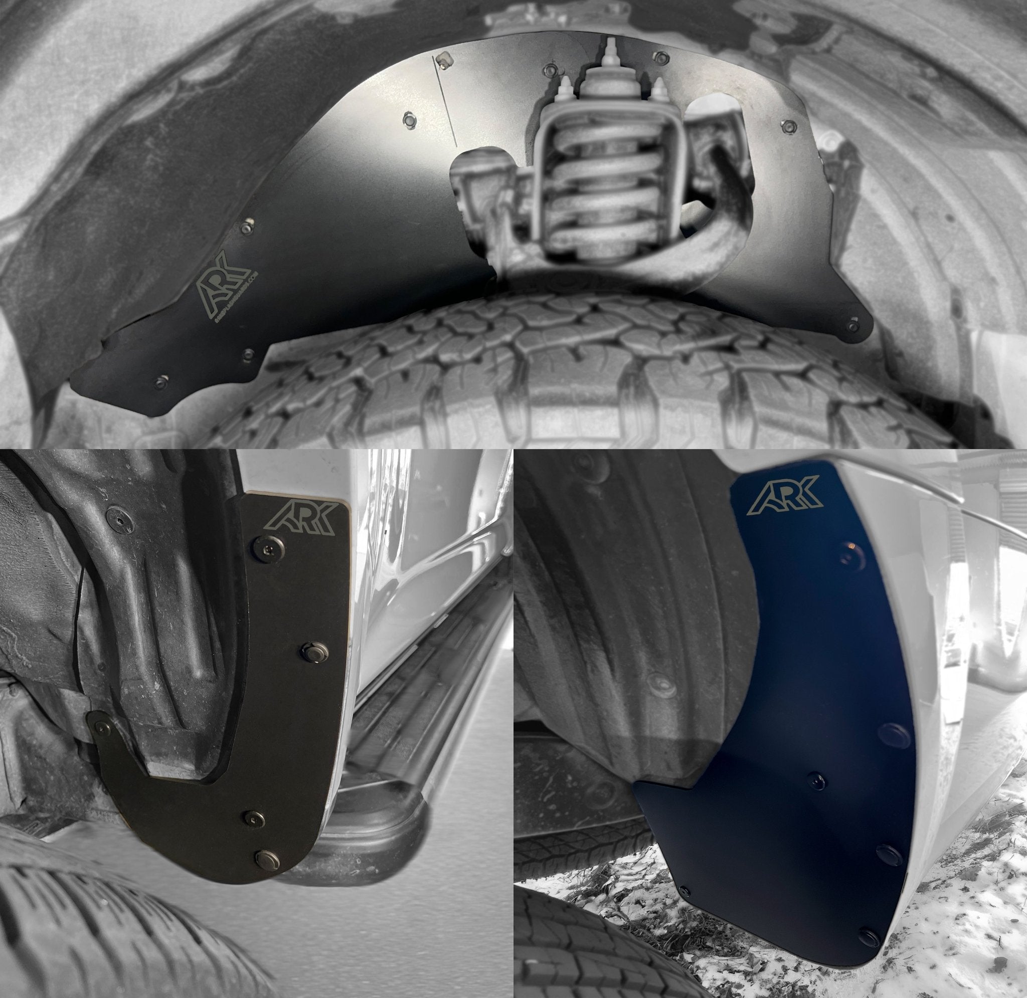 2010 - 2024 Toyota 4Runner TriXpoly Splash Guards, Mud Flap & Micro Deletes - TEQ Offroad