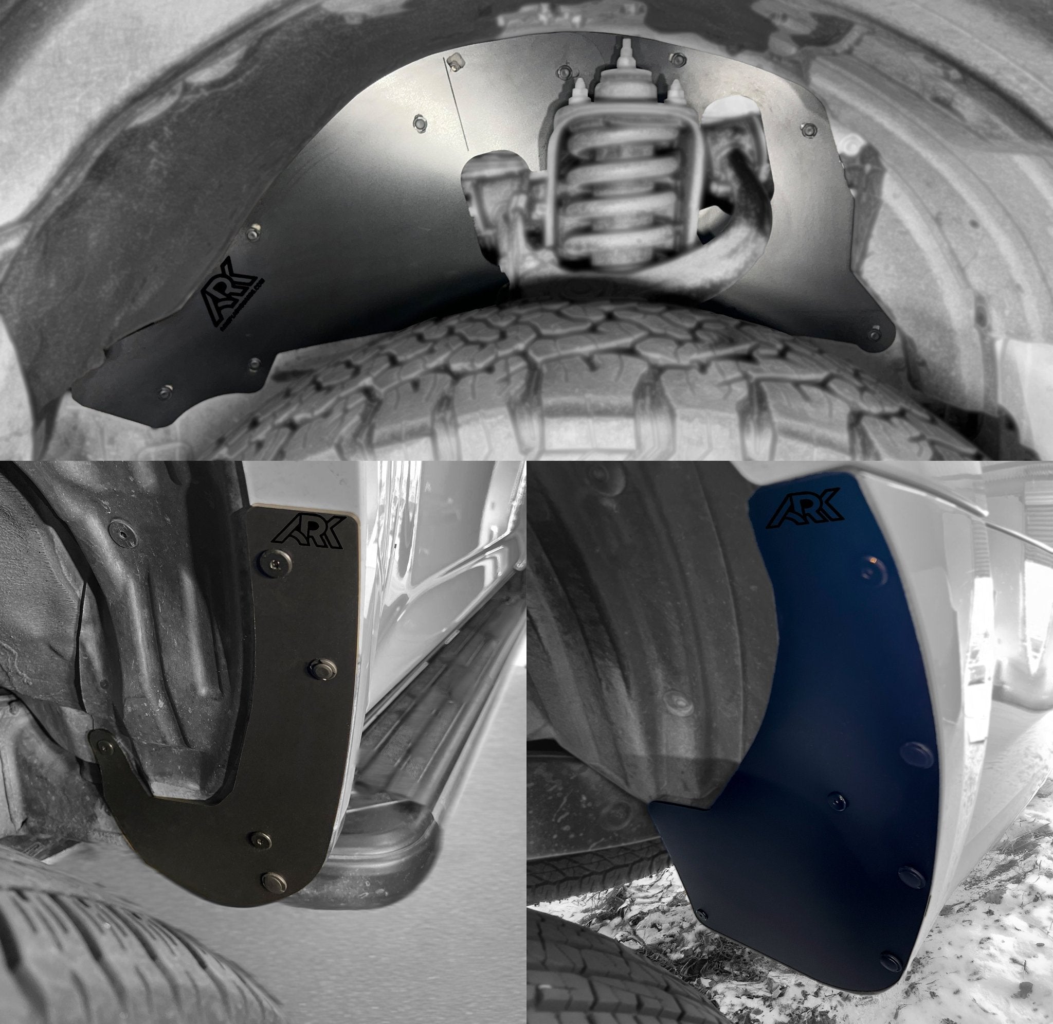 2010 - 2024 Toyota 4Runner TriXpoly Splash Guards, Mud Flap & Micro Deletes - TEQ Offroad