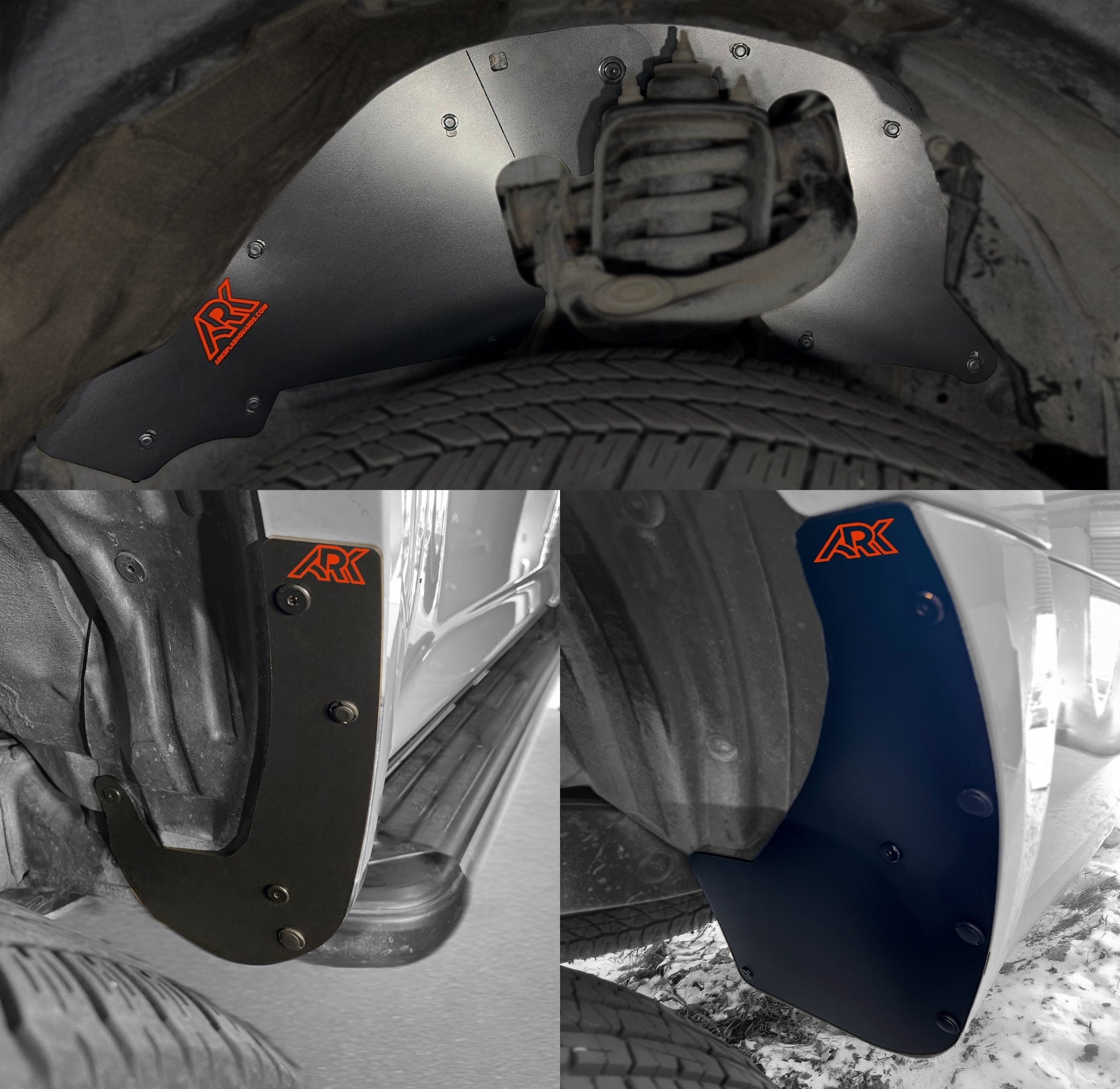 2010 - 2024 Toyota 4Runner TriXpoly Splash Guards, Mud Flap & Micro Deletes - TEQ Offroad