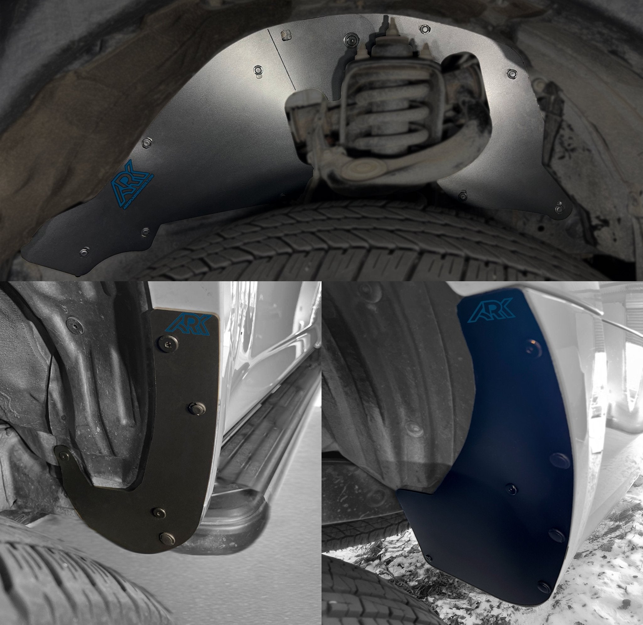 2010 - 2024 Toyota 4Runner TriXpoly Splash Guards, Mud Flap & Micro Deletes - TEQ Offroad