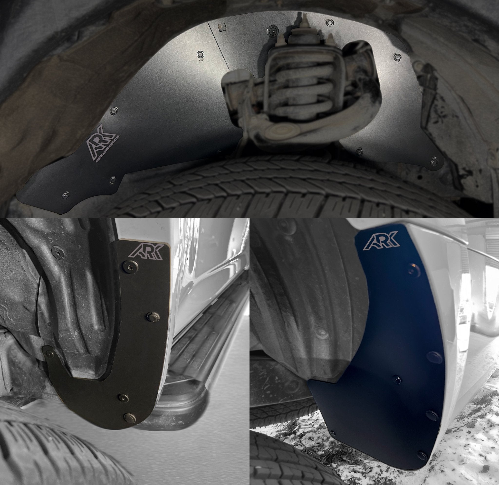 2010 - 2024 Toyota 4Runner TriXpoly Splash Guards, Mud Flap & Micro Deletes - TEQ Offroad