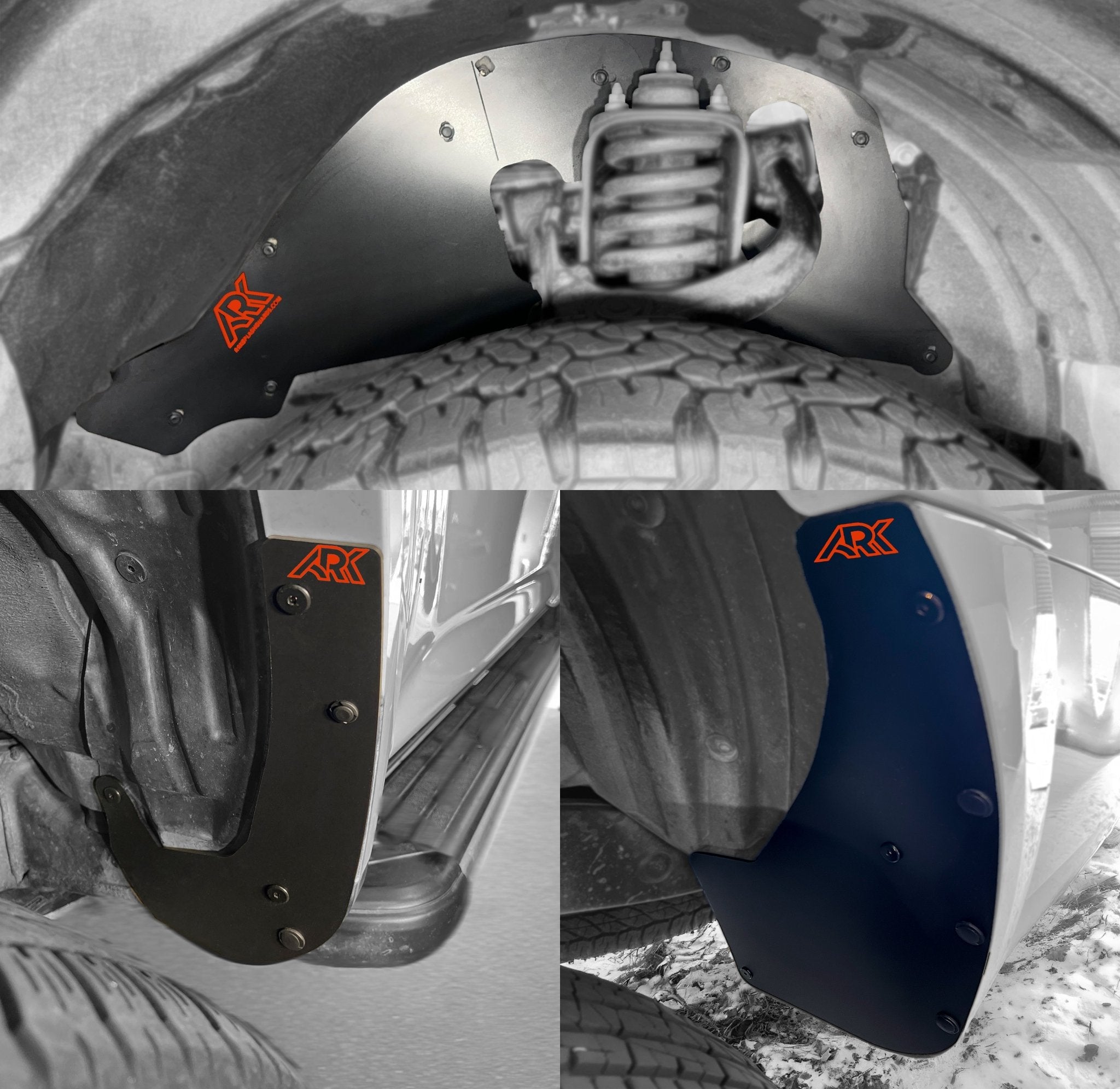 2010 - 2024 Toyota 4Runner TriXpoly Splash Guards, Mud Flap & Micro Deletes - TEQ Offroad