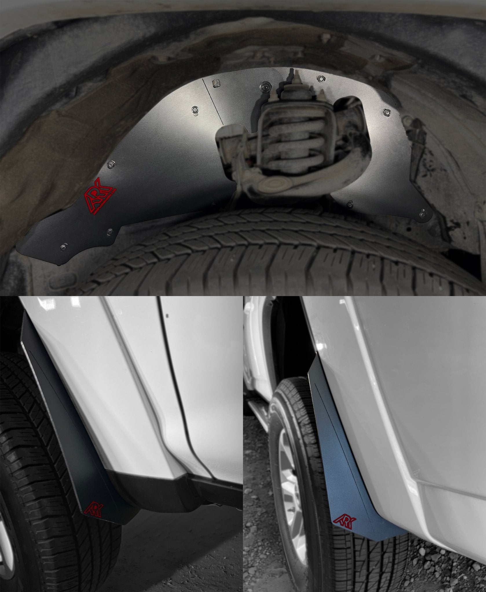 2010 - 2024 Toyota 4Runner TriXpoly Splash Guards, Mud Flap & Micro Deletes - TEQ Offroad