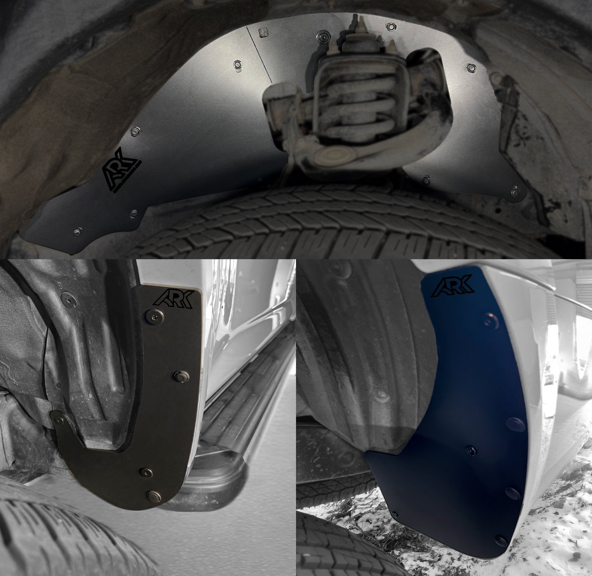 2010 - 2024 Toyota 4Runner TriXpoly Splash Guards, Mud Flap & Micro Deletes - TEQ Offroad