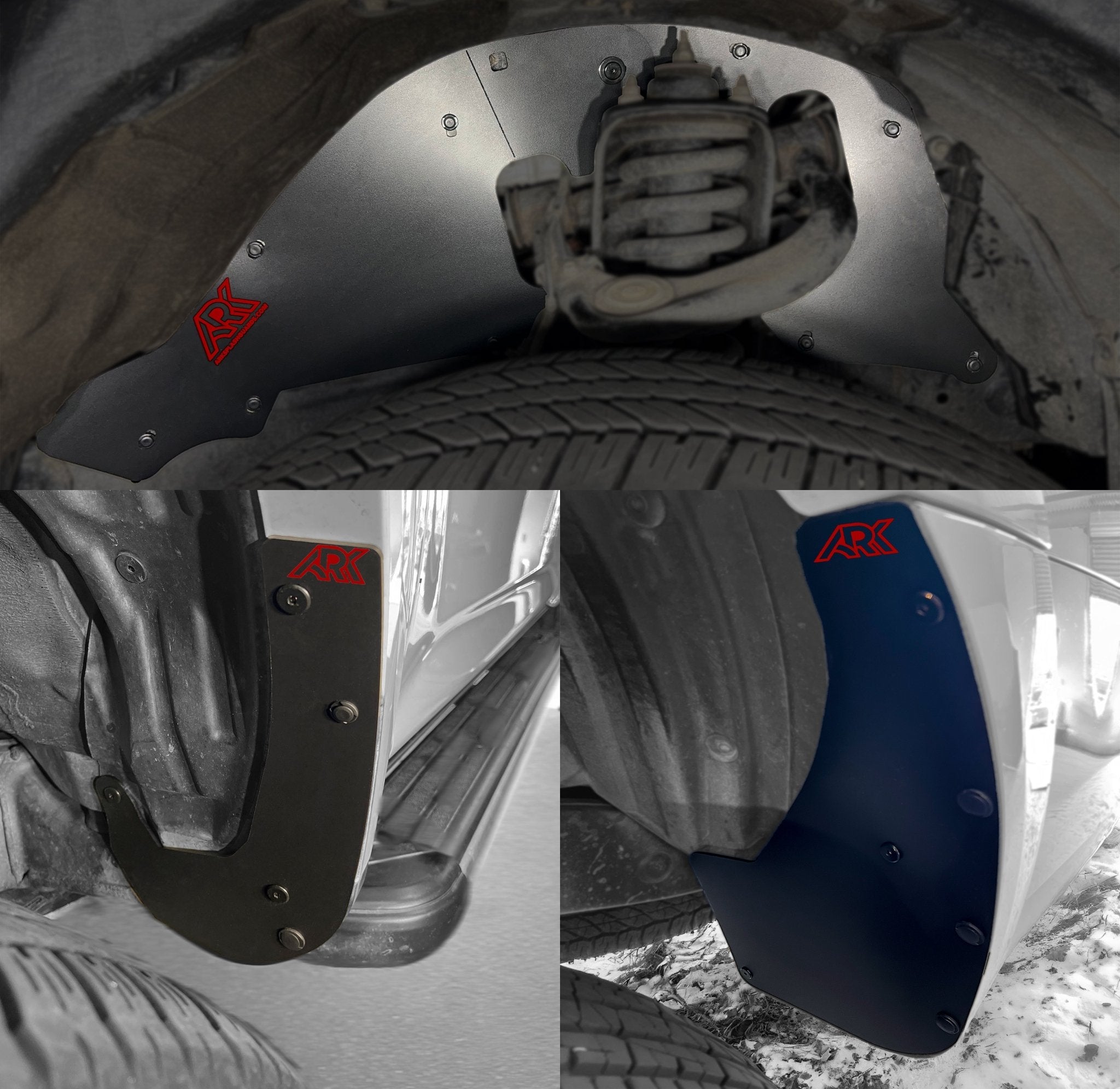 2010 - 2024 Toyota 4Runner TriXpoly Splash Guards, Mud Flap & Micro Deletes - TEQ Offroad