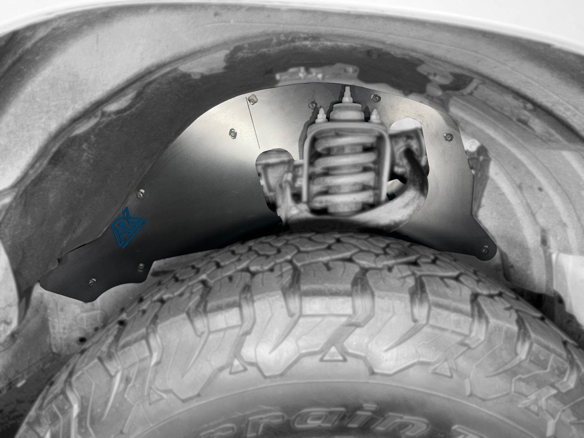 2010 - 2024 Toyota 4Runner TriXPoly Splash Guards - TEQ Offroad