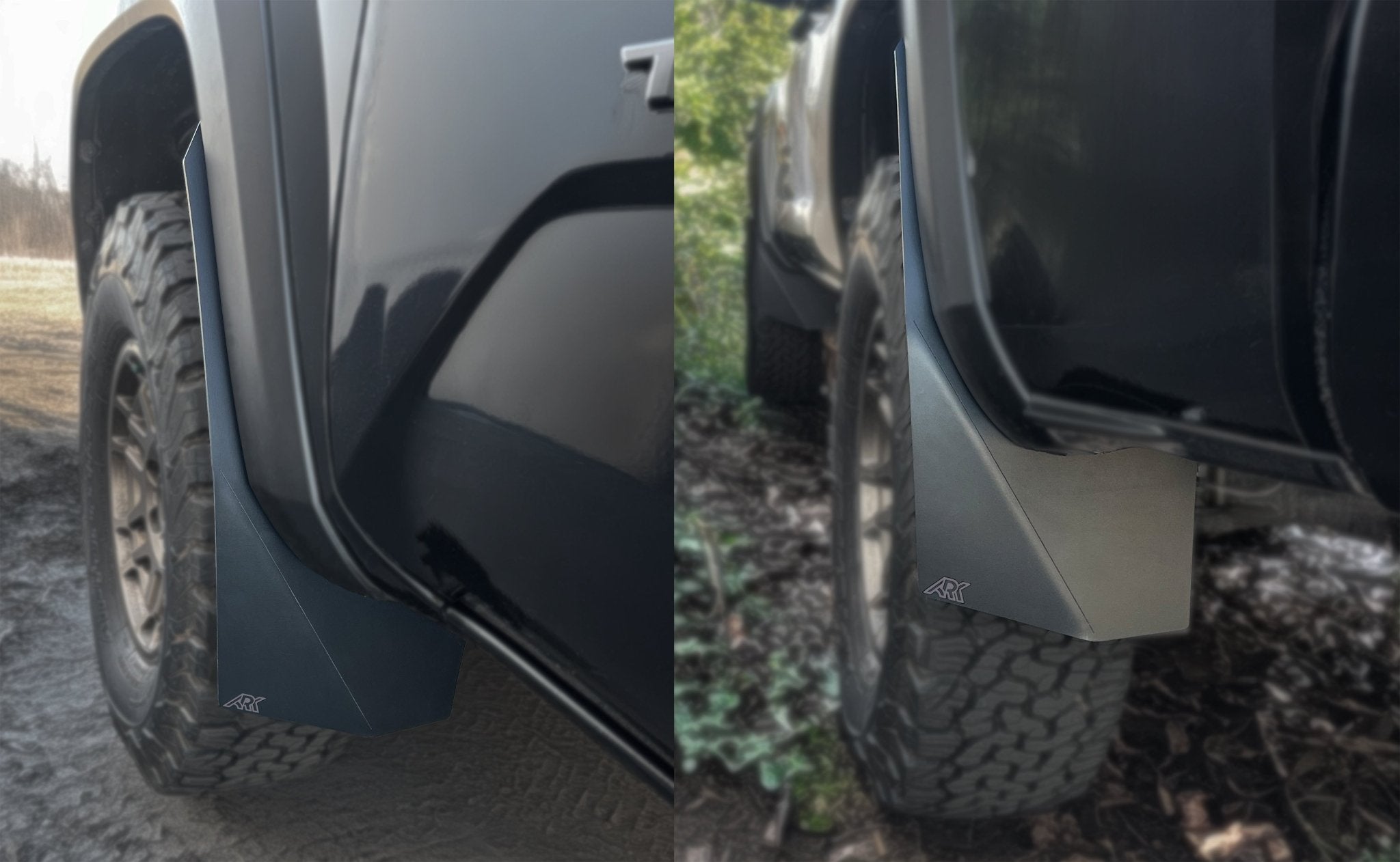 2016 - 2023 Toyota Tacoma TriXpoly Splash Guards & Mudflap Micros - TEQ Offroad