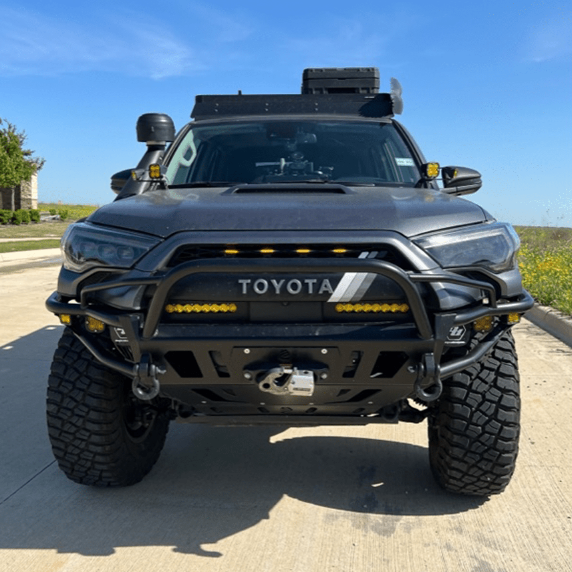 2020 - 2024 / 5th Gen / 4Runner Hybrid Front Bumper (TSS) - TEQ Offroad