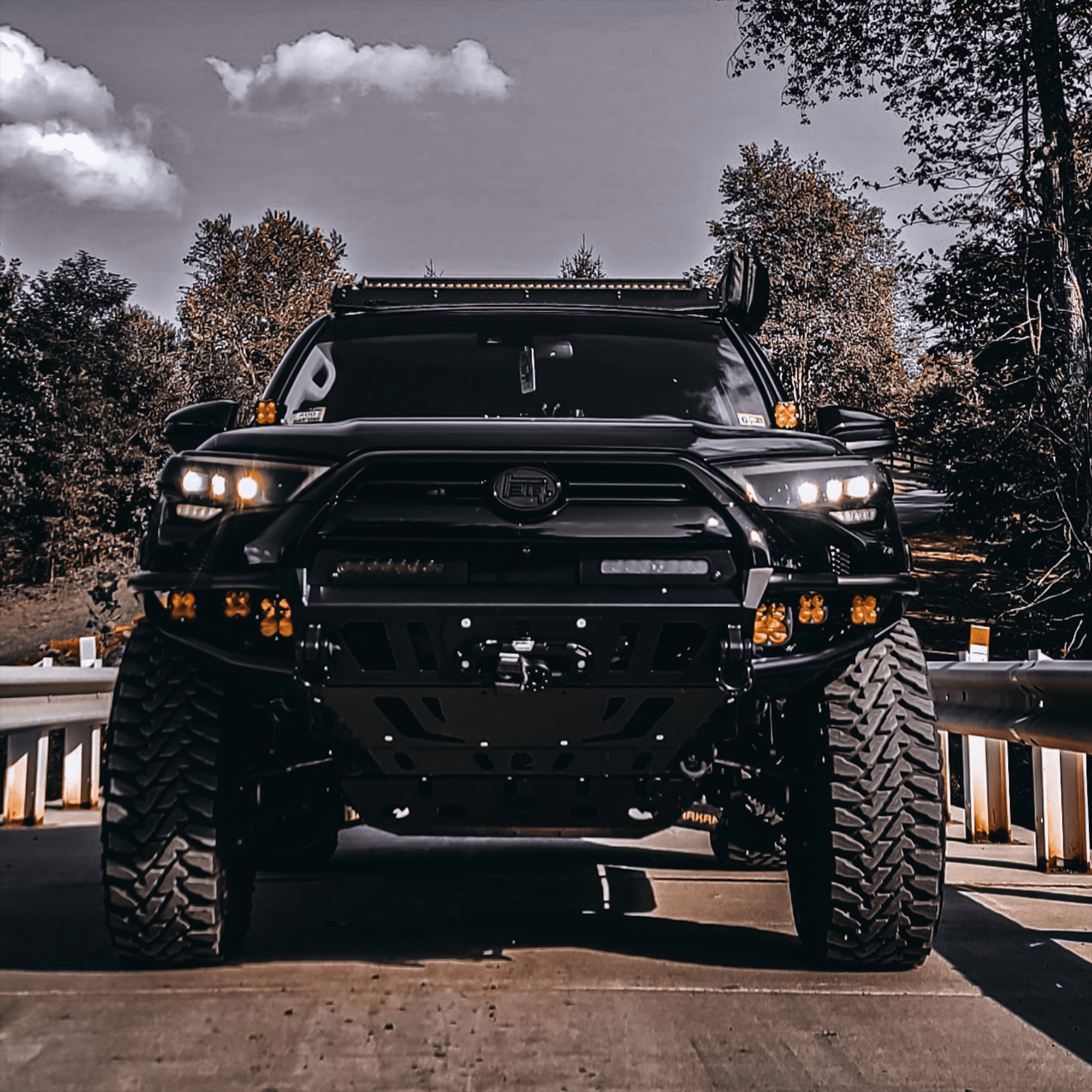 2020 - 2024 / 5th Gen / 4Runner Hybrid Front Bumper (TSS) - TEQ Offroad