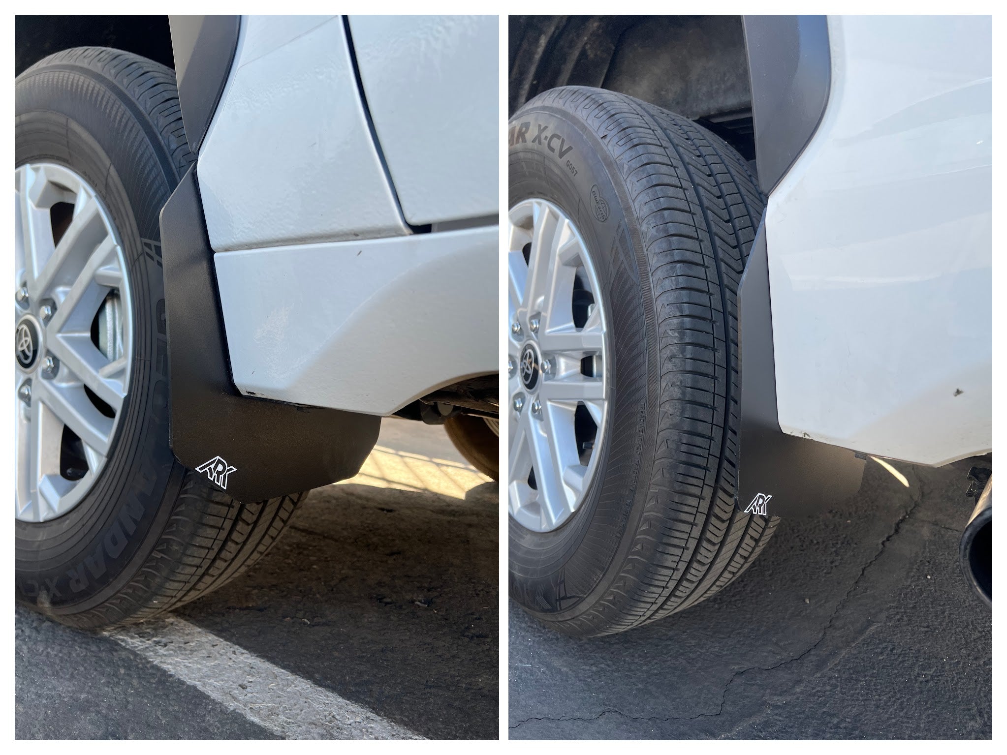 2022+ Toyota Tundra TriXPoly Mid Mud Flaps - TEQ Offroad