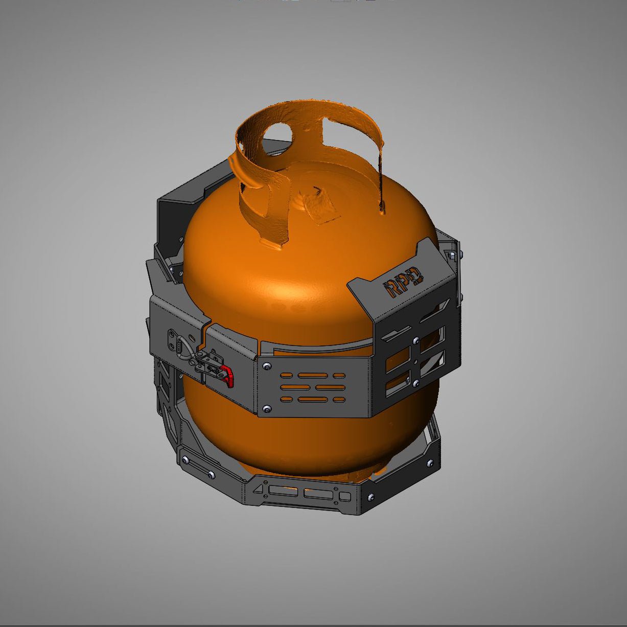 20LB Propane Tank Mount - TEQ Offroad