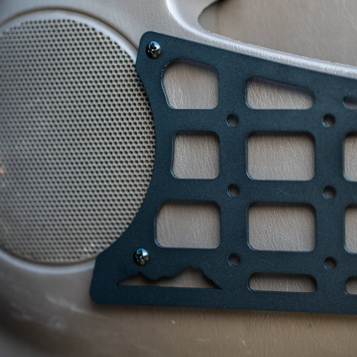 Laser-cut aluminum