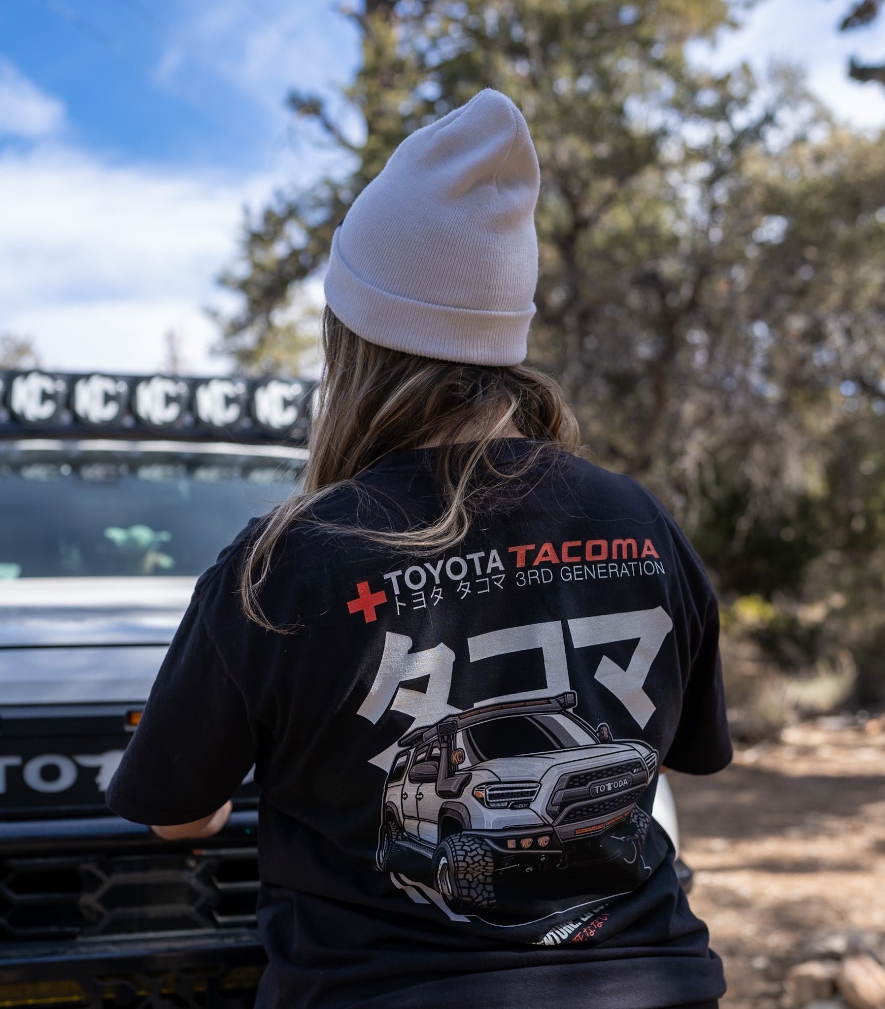 3rd Gen Tacoma Shirt Large Rear Print - TEQ Offroad