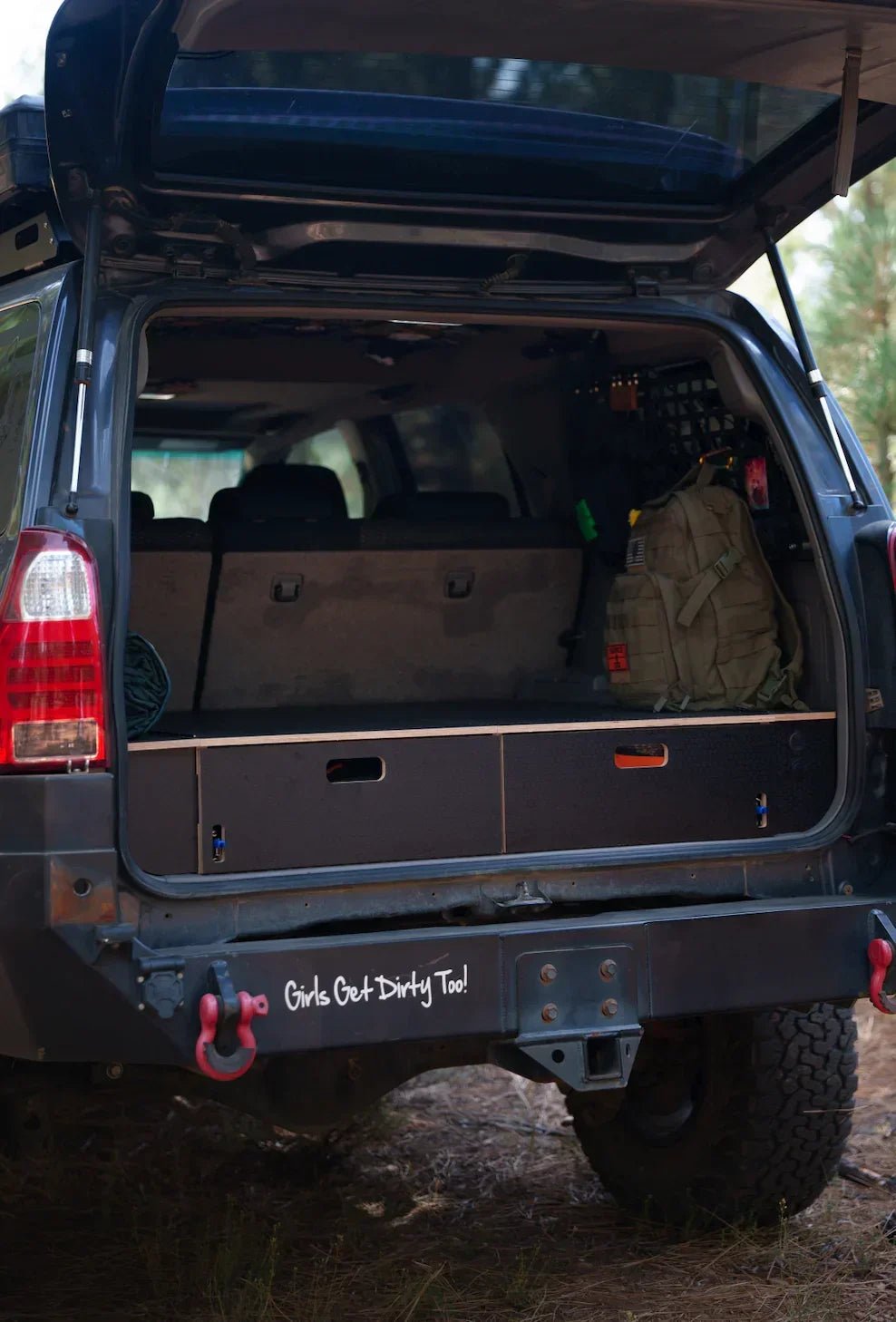 4Runner Dual Drawer Storage PreCut Kit - 2 Options - TEQ Offroad