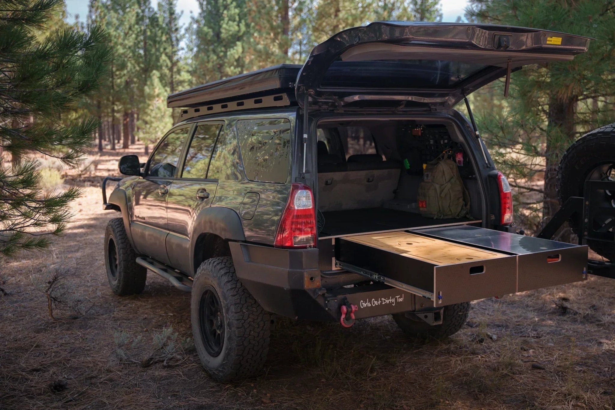 4Runner Dual Drawer Storage PreCut Kit - 2 Options - TEQ Offroad