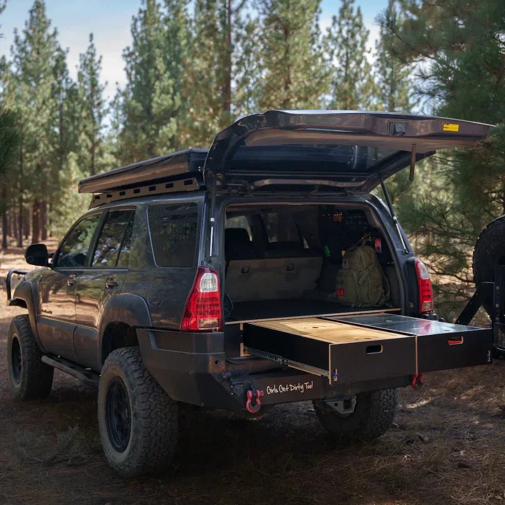 4Runner Dual Drawer Storage PreCut Kit - 2 Options - TEQ Offroad