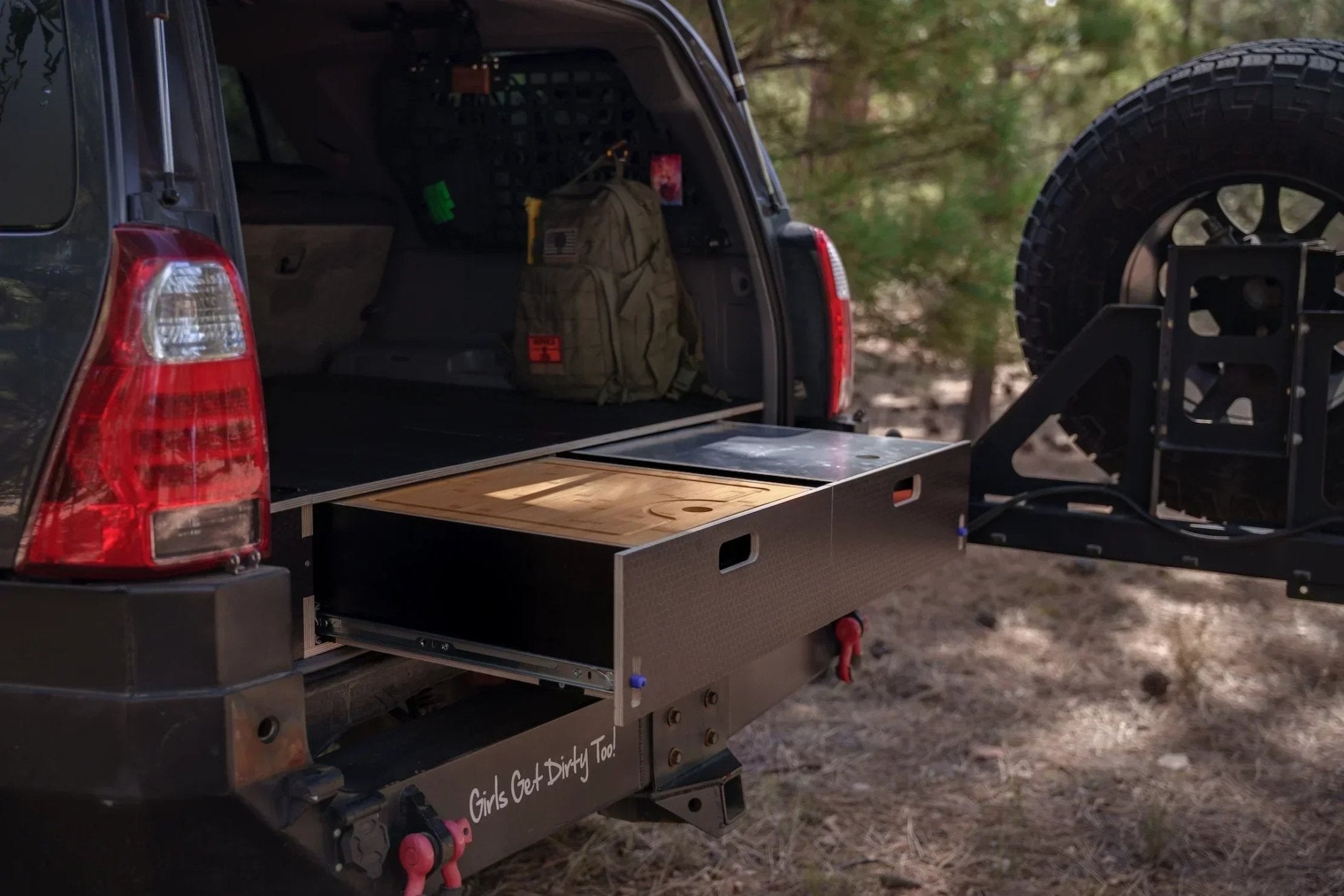 4Runner Dual Drawer Storage PreCut Kit - 2 Options - TEQ Offroad