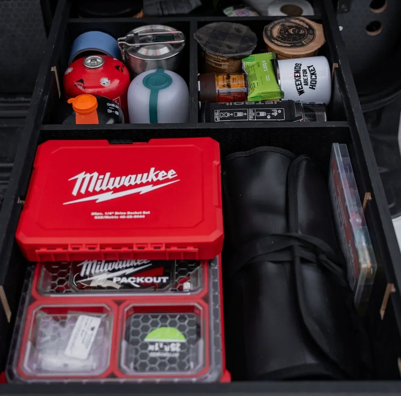 4Runner Dual Drawer Storage PreCut Kit - 2 Options - TEQ Offroad