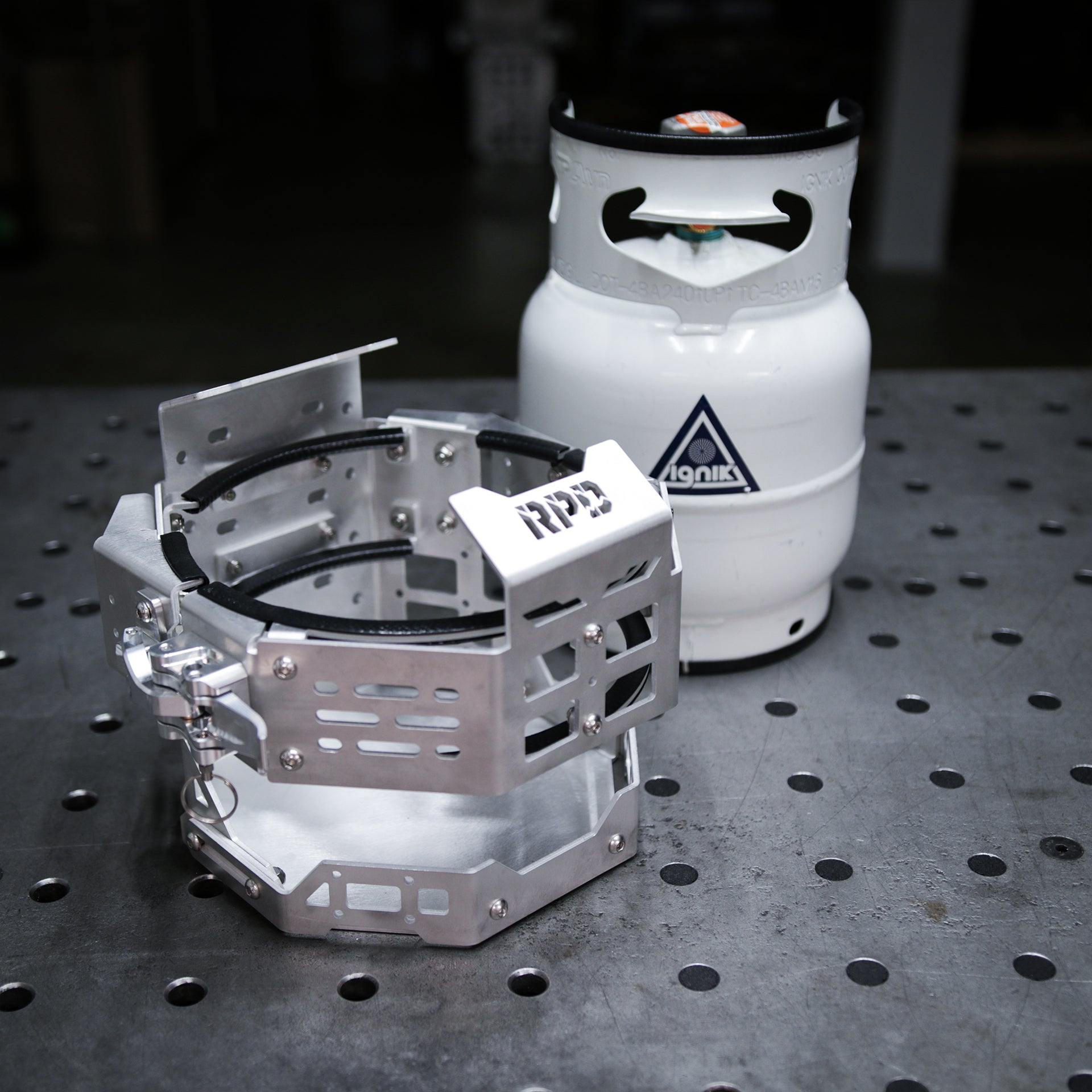 5LB Propane Tank Mount for Outdoor Adventures - TEQ Offroad