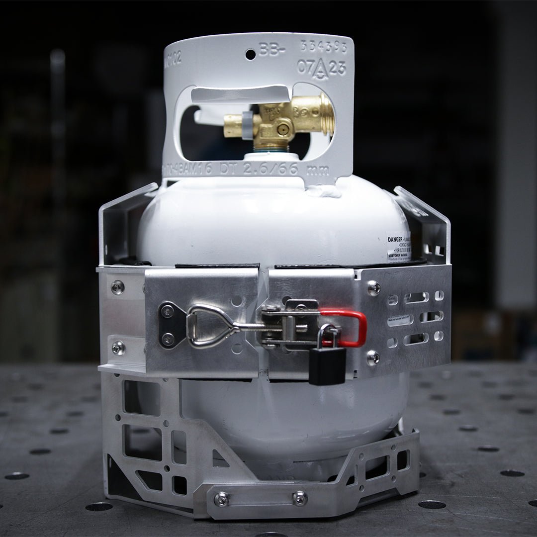 5LB Propane Tank Mount for Outdoor Adventures - TEQ Offroad