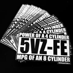 5VZ - FE Power Sticker - TEQ Offroad