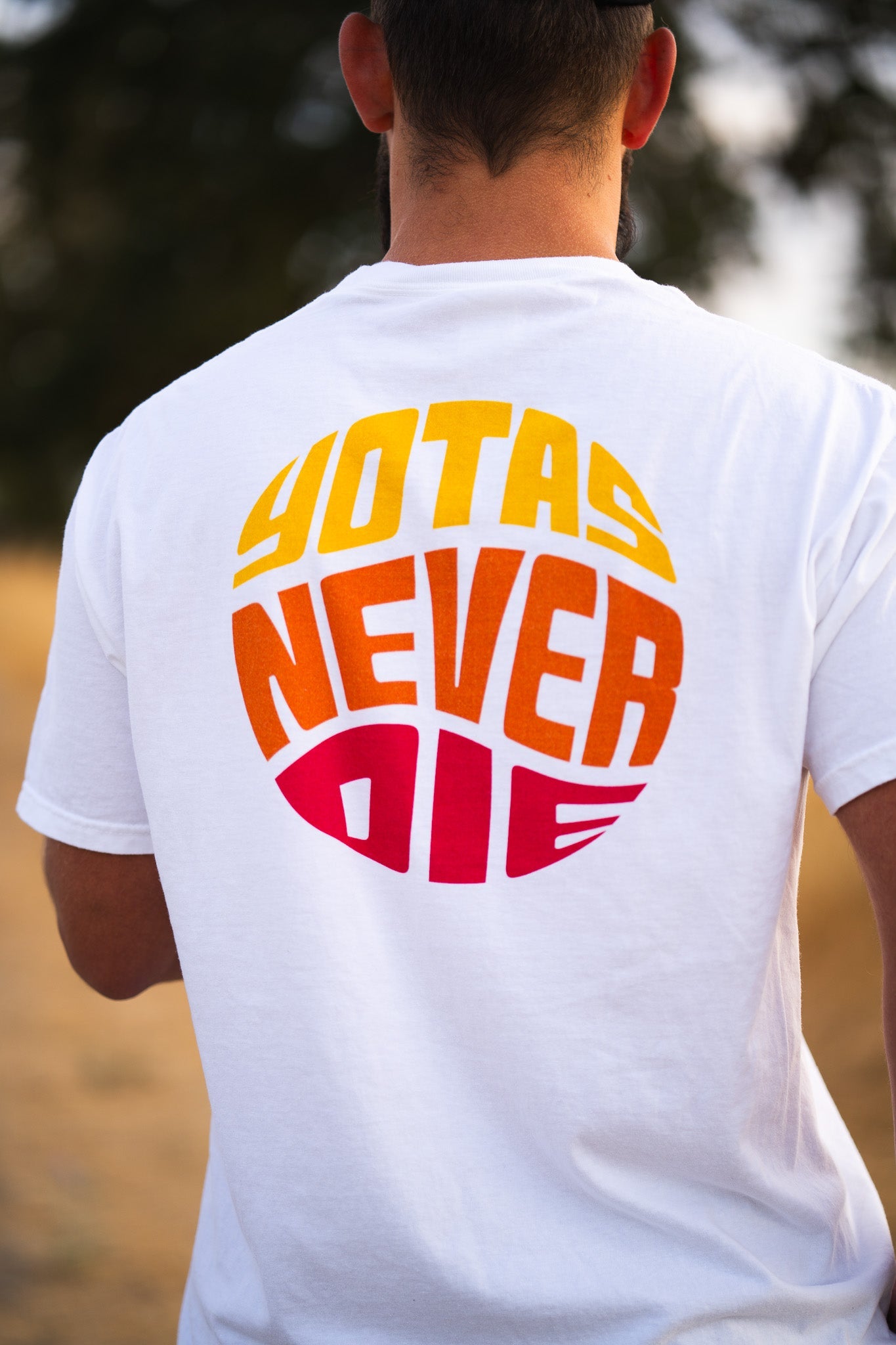 Yotas Never Die Signature T-Shirt (Two Side Print)